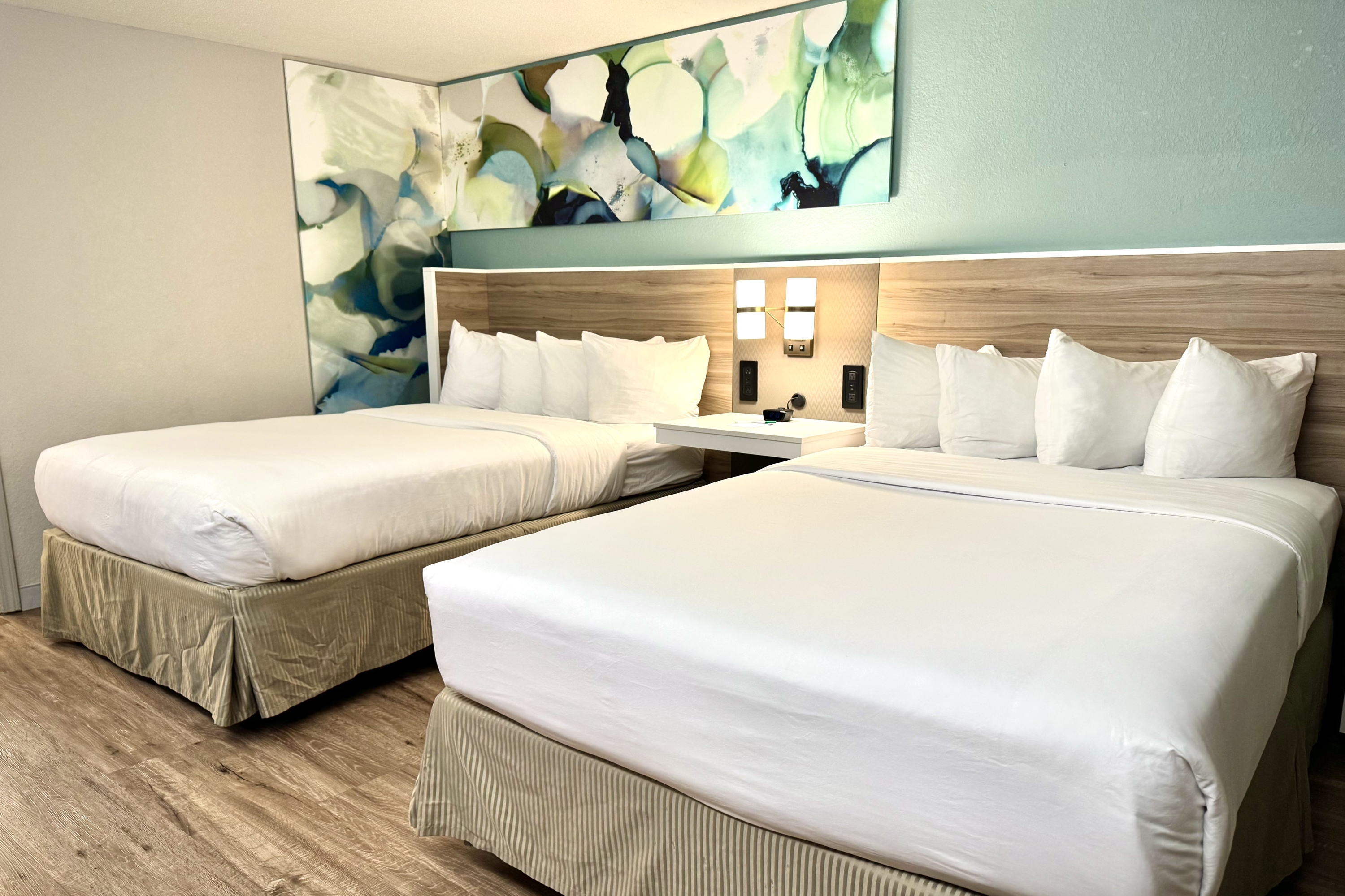 Guest room at the Wyndham Garden Ann Arbor in Ann Arbor, Michigan