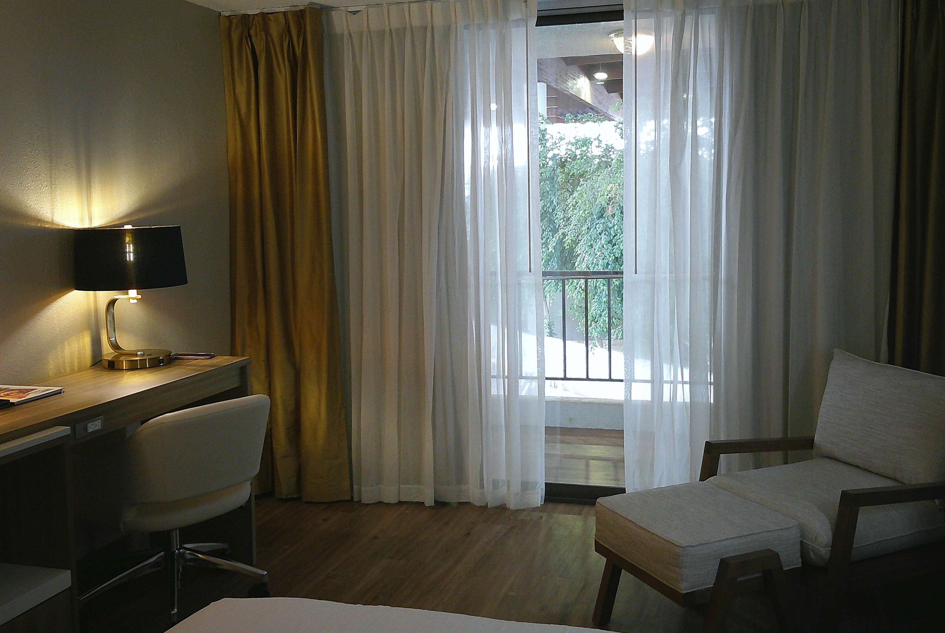 Guest room at the Wyndham Garden Romulus Detroit Metro Airport in Romulus, Michigan