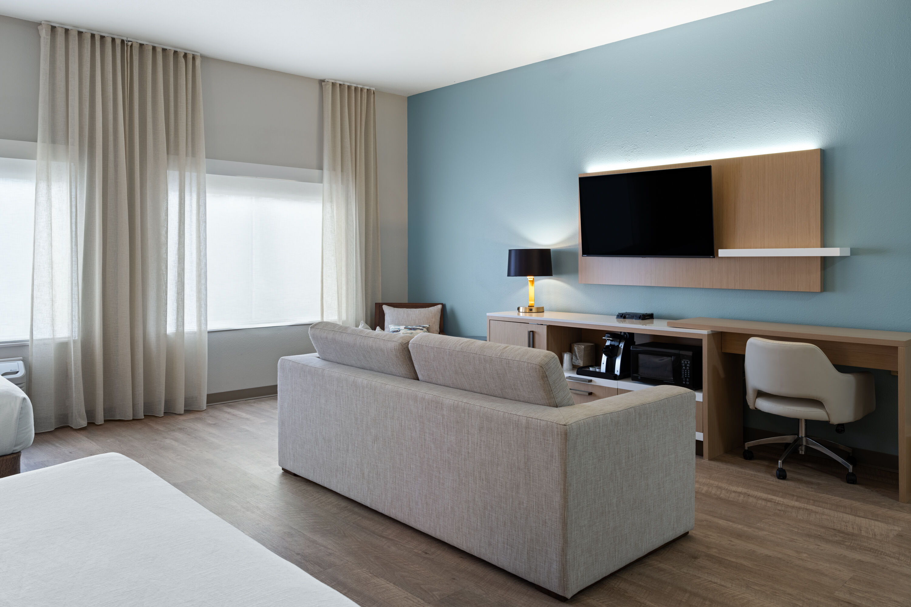 Guest room at the Wyndham Garden Otsego-Minneapolis in Otsego, Minnesota