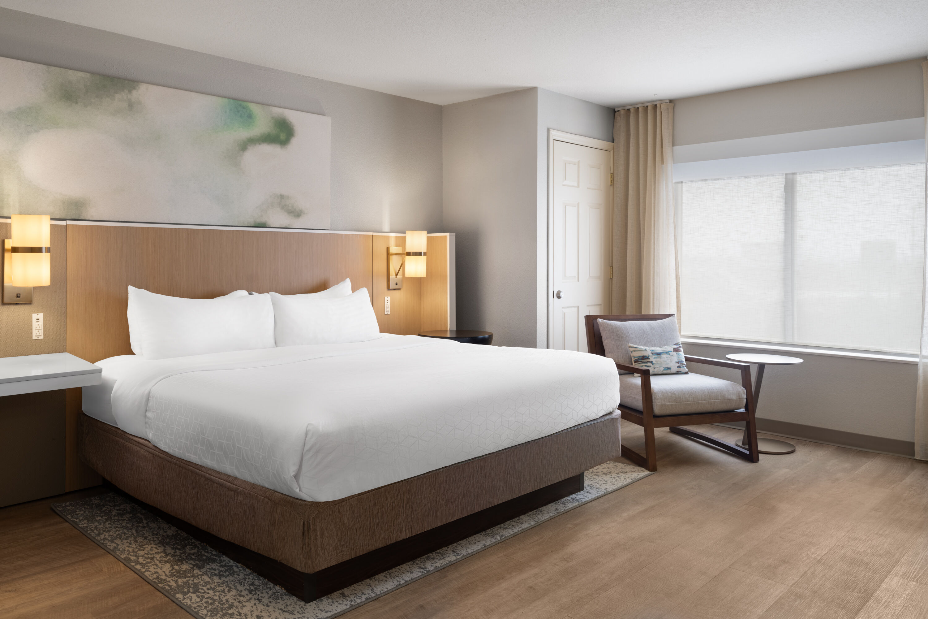 Guest room at the Wyndham Garden Otsego-Minneapolis in Otsego, Minnesota