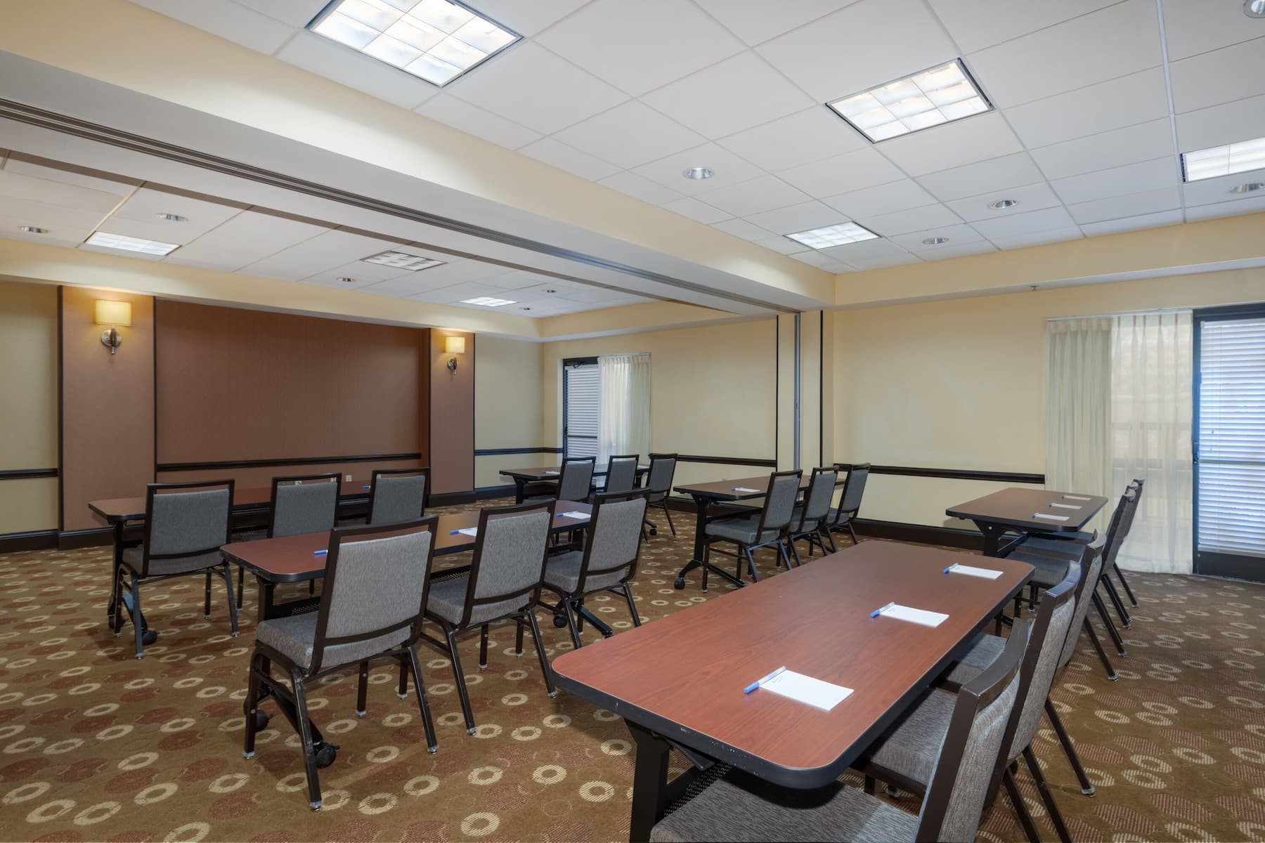 Meeting room at Wyndham Garden Kansas City Airport in Kansas City, Missouri
