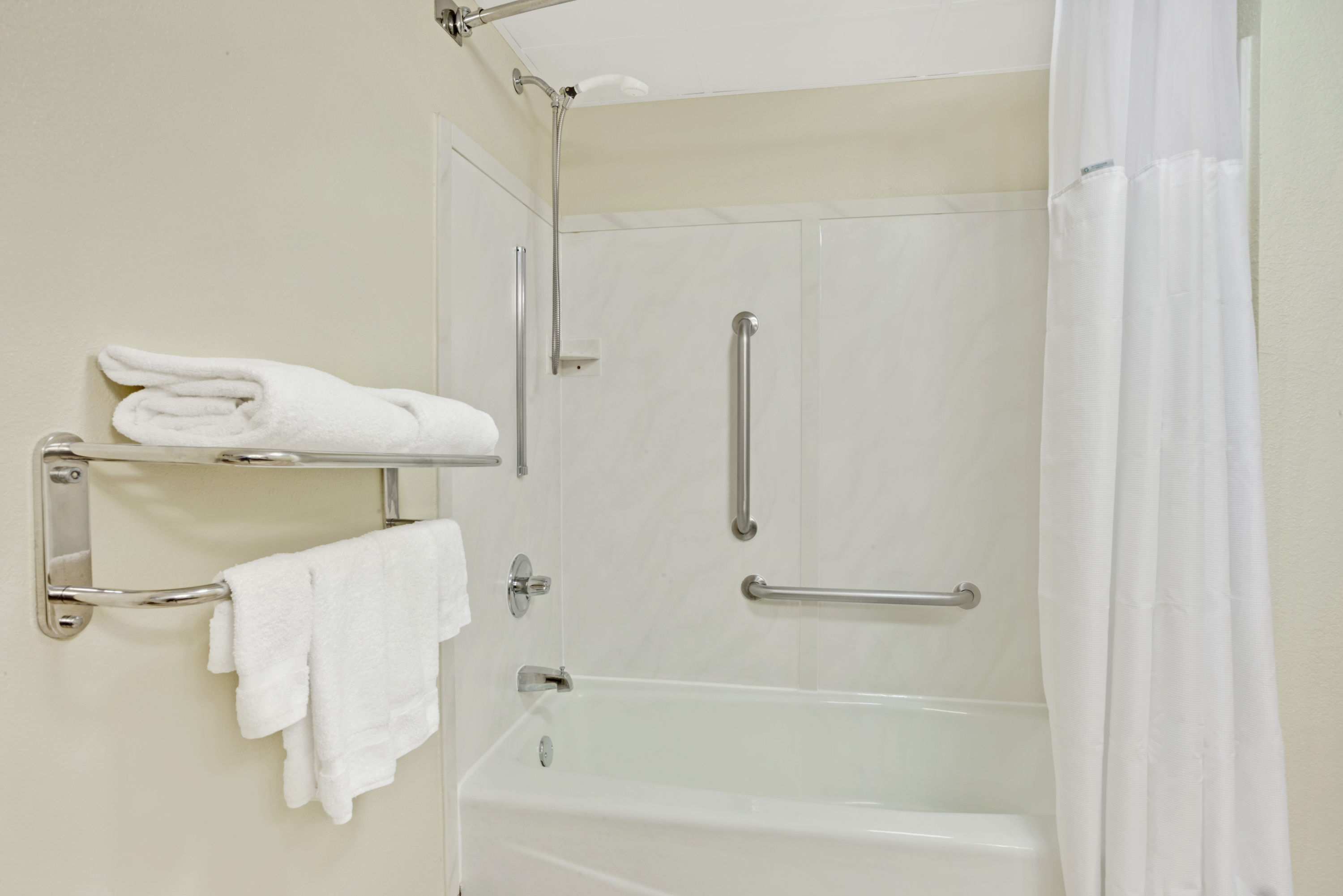 Guest room at the Wyndham Garden Charlotte Airport Southeast in Charlotte, North Carolina