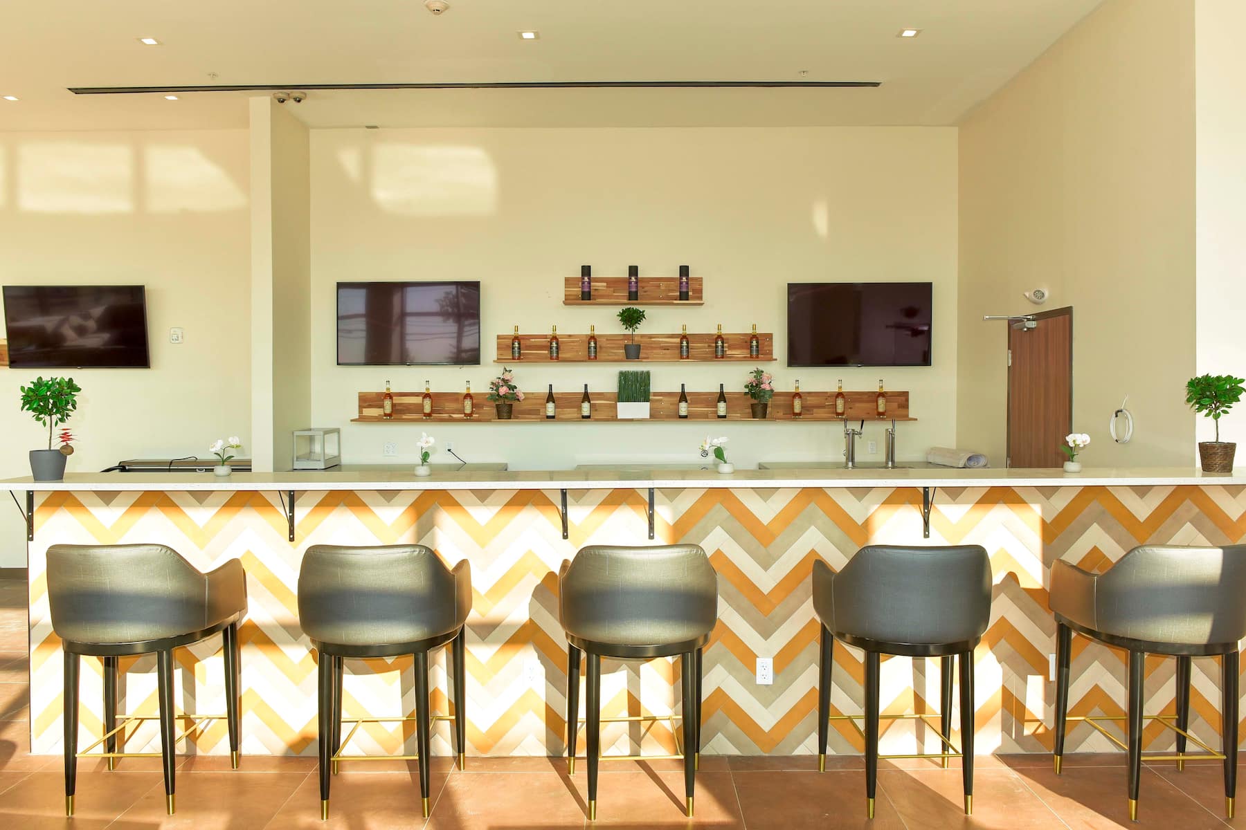 Bar feature at Wyndham Garden North Bergen Near Secaucus in North Bergen, New Jersey