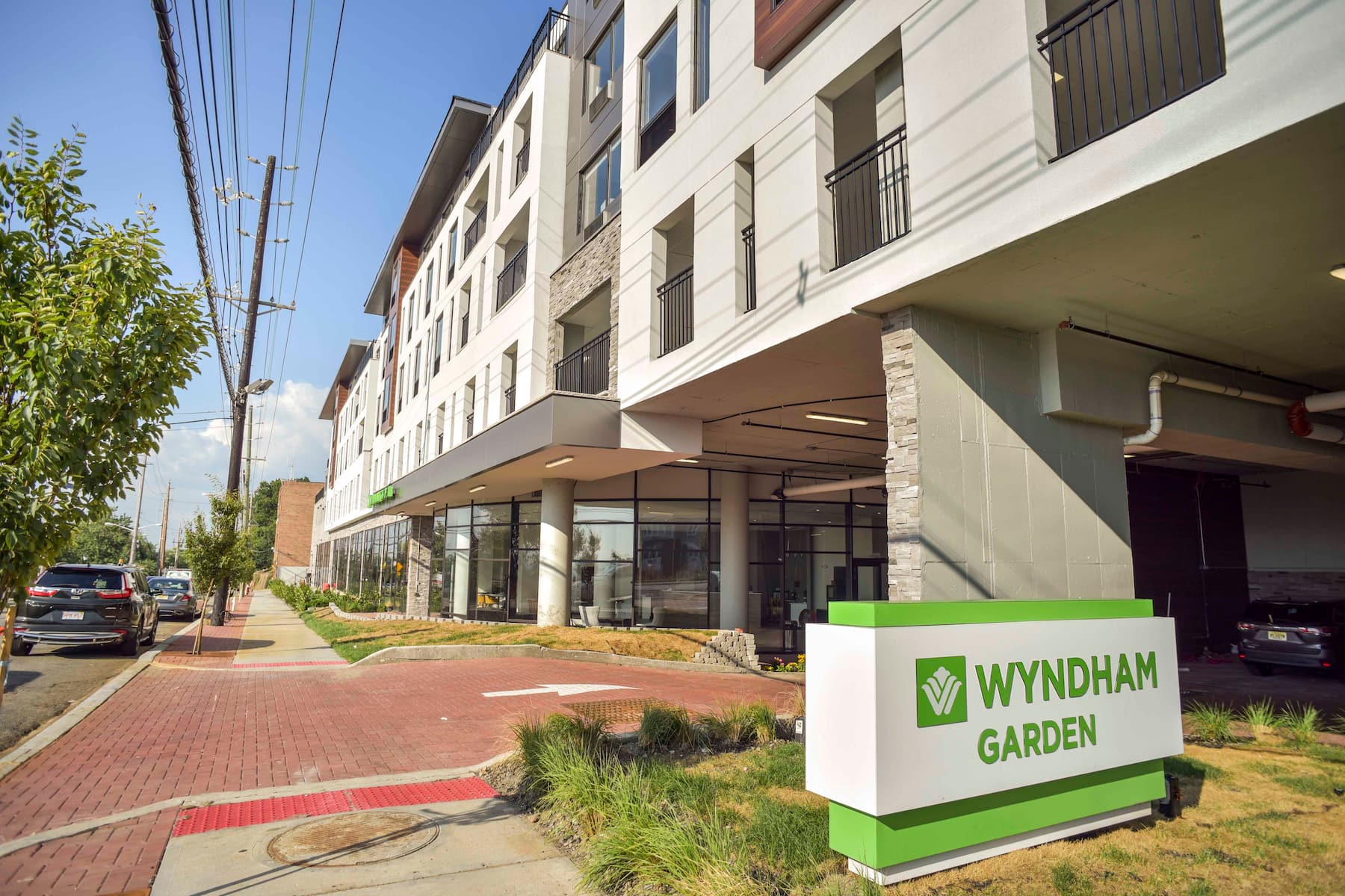 Exterior of Wyndham Garden North Bergen Near Secaucus hotel in North Bergen, New Jersey