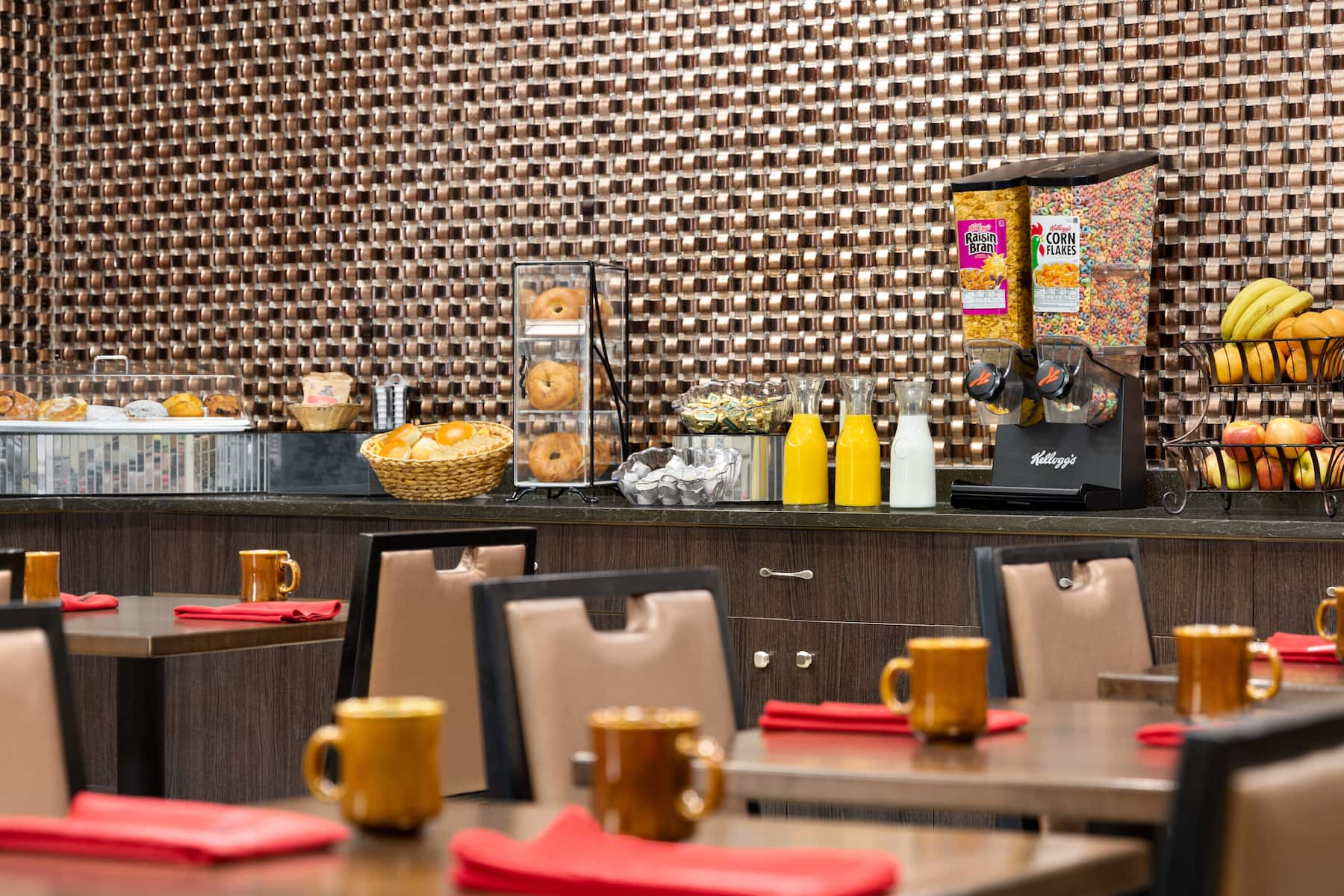 Free breakfast at Wyndham Garden Totowa in Totowa, New Jersey