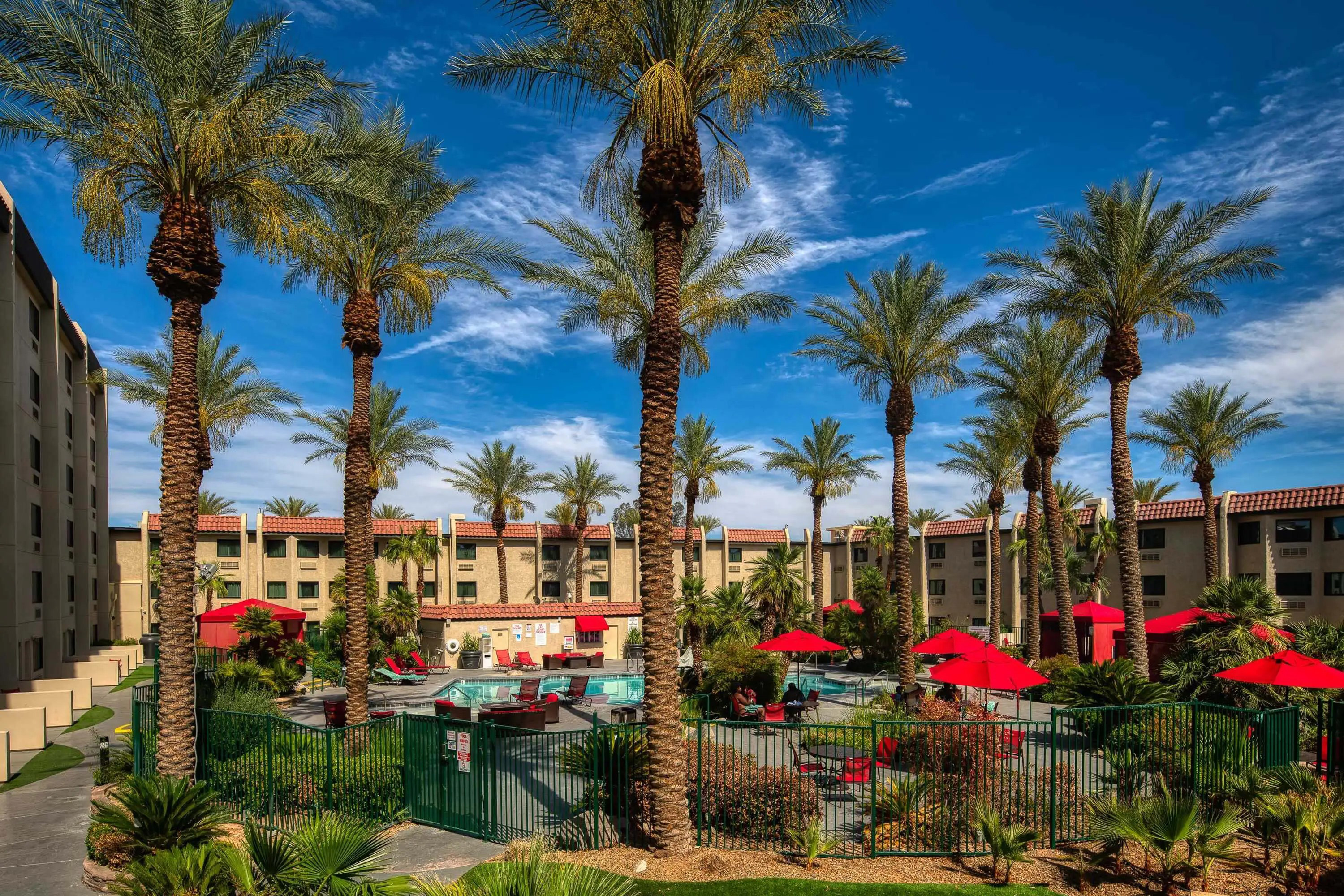 Pool at the Silver Sevens Hotel and Casino, a Wyndham Garden in Las Vegas, Nevada