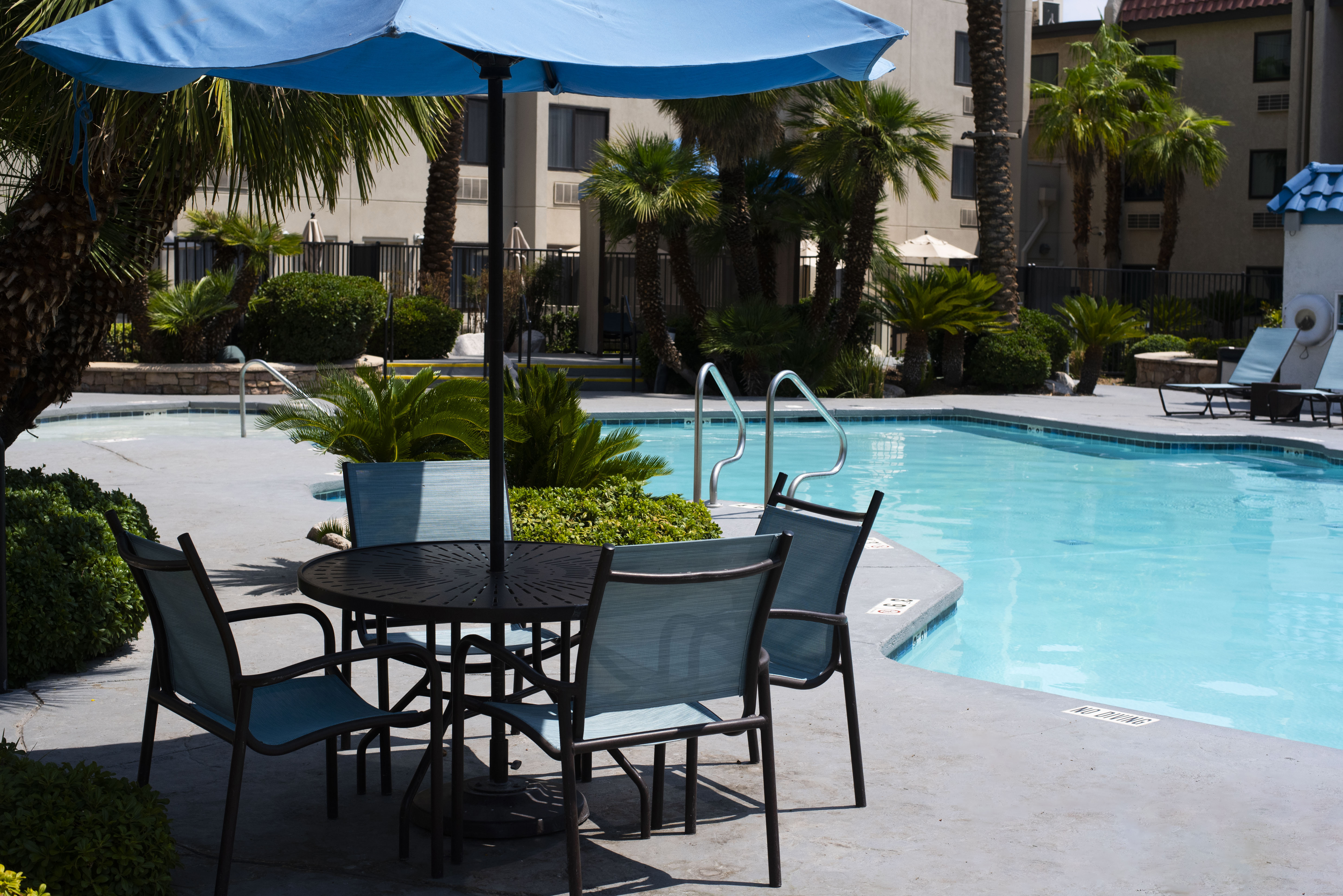 Pool at the Silver Sevens Hotel and Casino, a Wyndham Garden in Las Vegas, Nevada