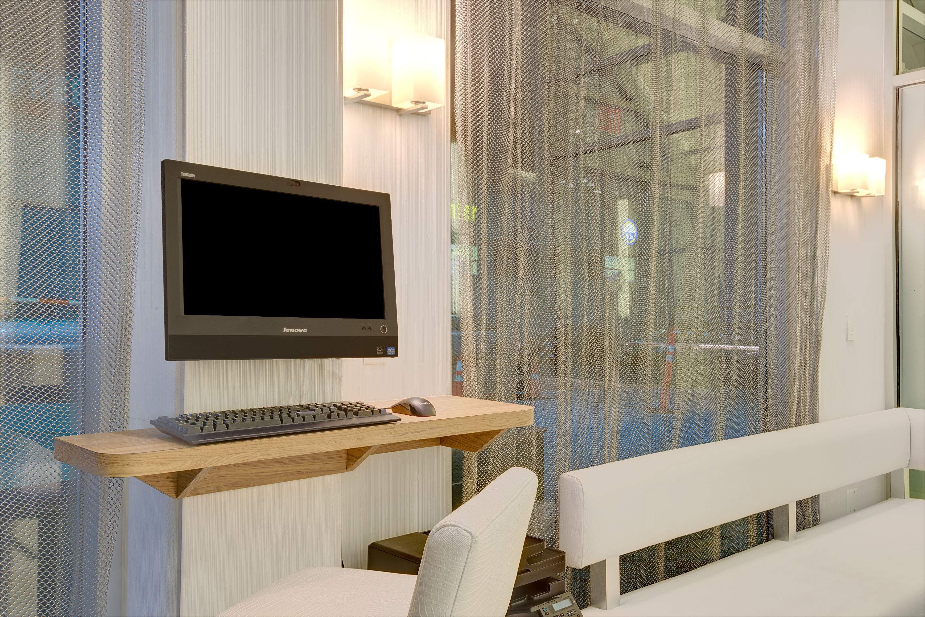 Wyndham Garden Brooklyn Sunset Park business center in Brooklyn, New York