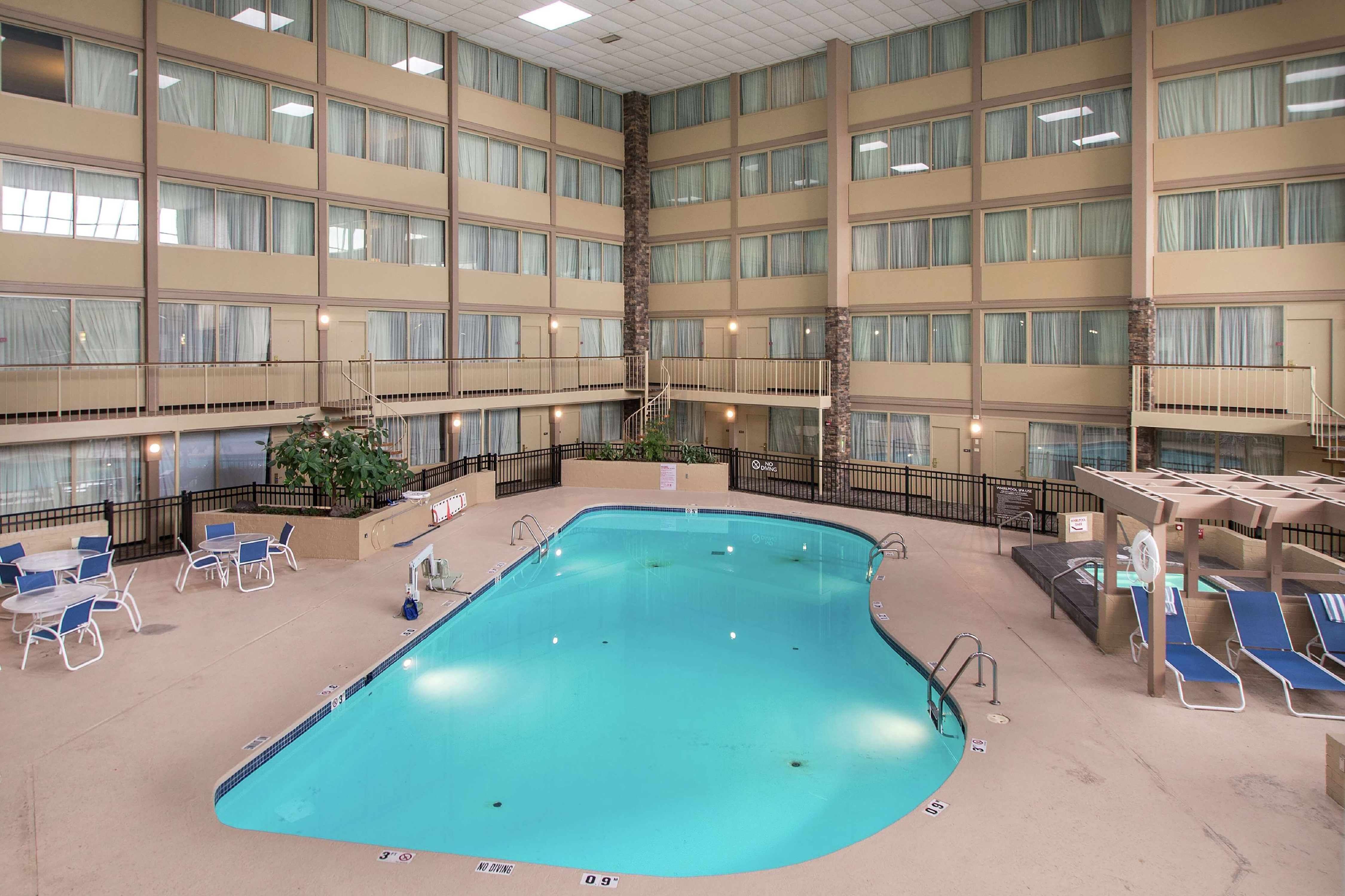 Indoor pool at the Wyndham Garden Westlake in Westlake, Ohio