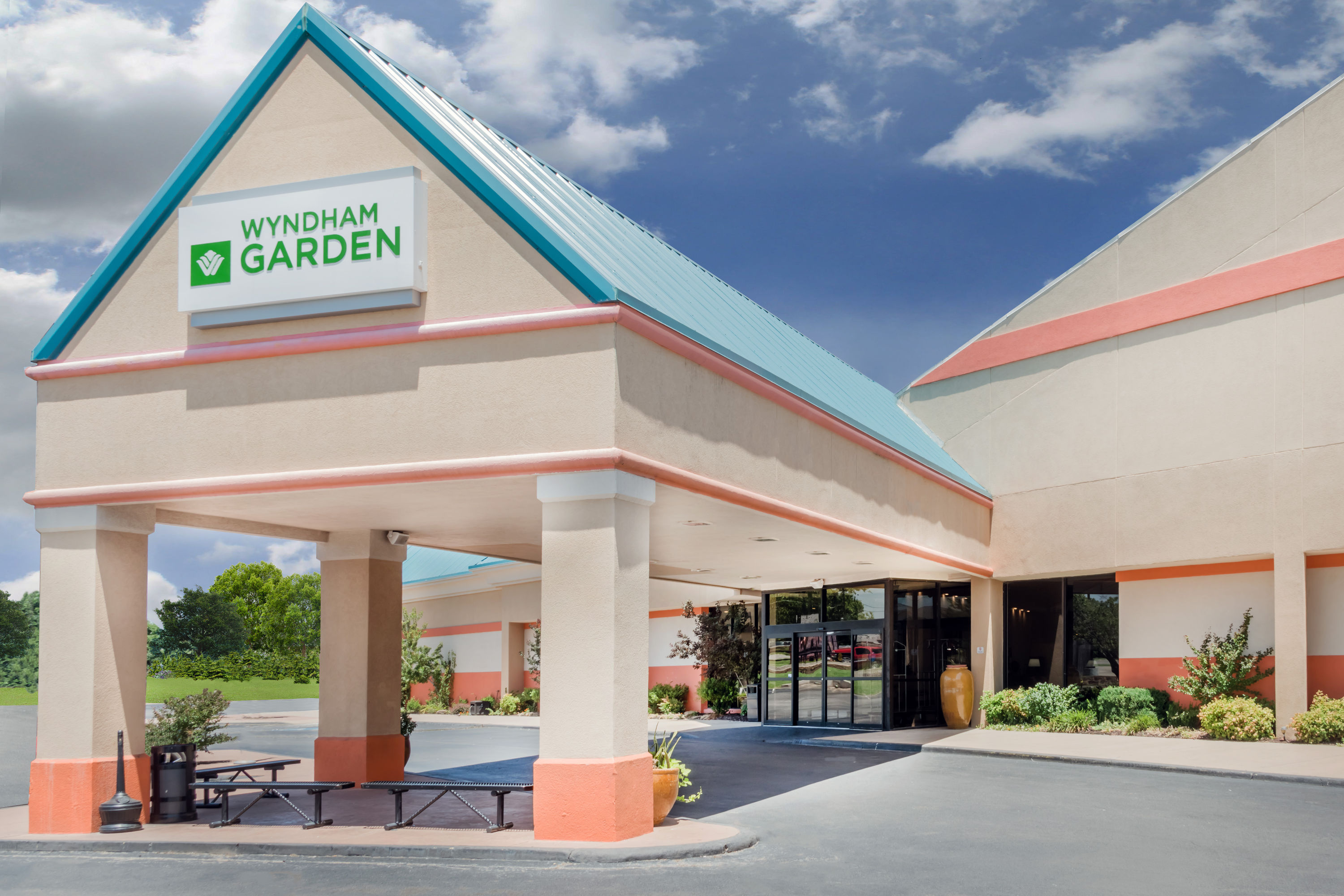 Exterior Day Image of Wyndham Garden Stillwater hotel in Stillwater, Oklahoma