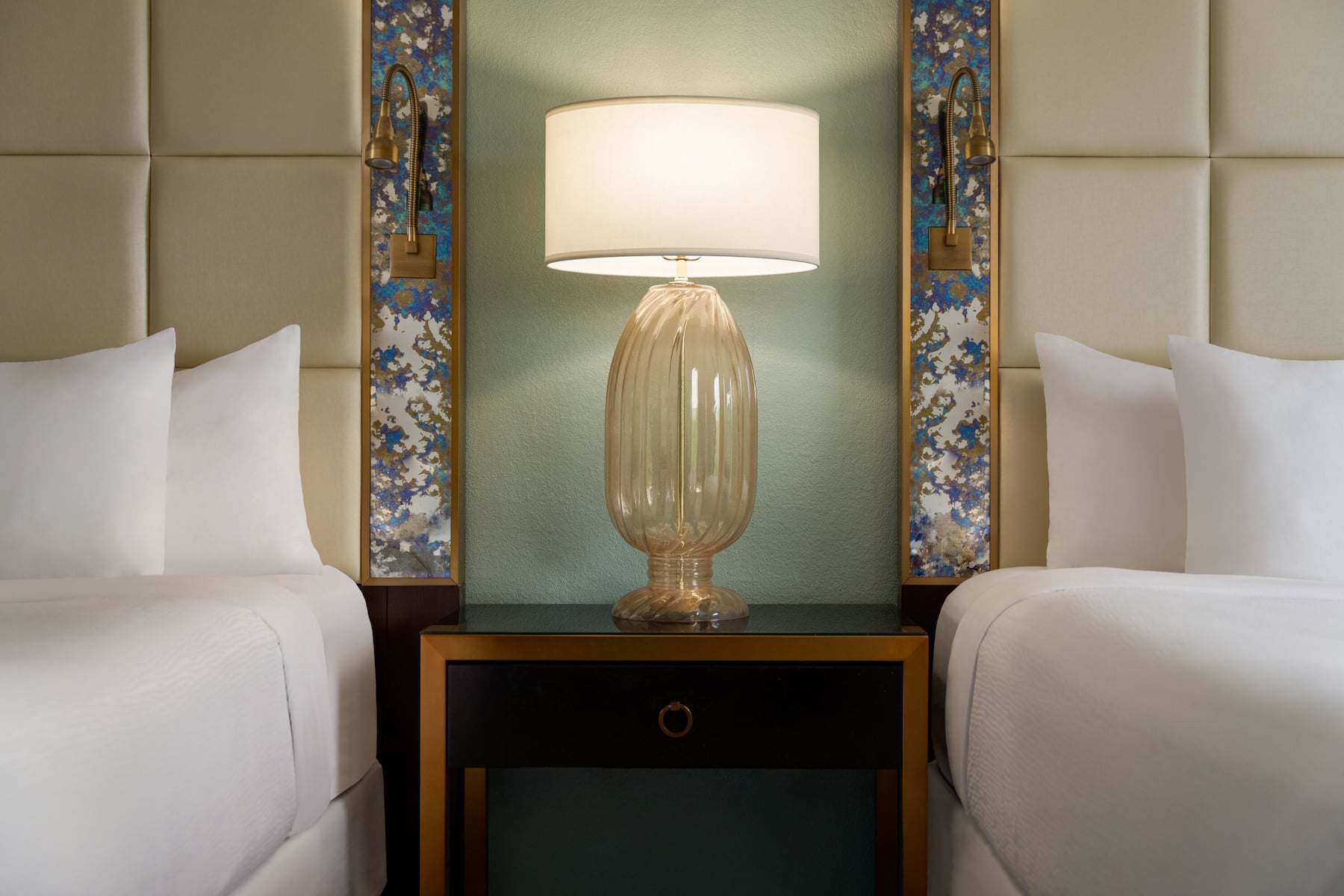 Guest room at the Wyndham Garden Pittsburgh Airport in Pittsburgh, Pennsylvania