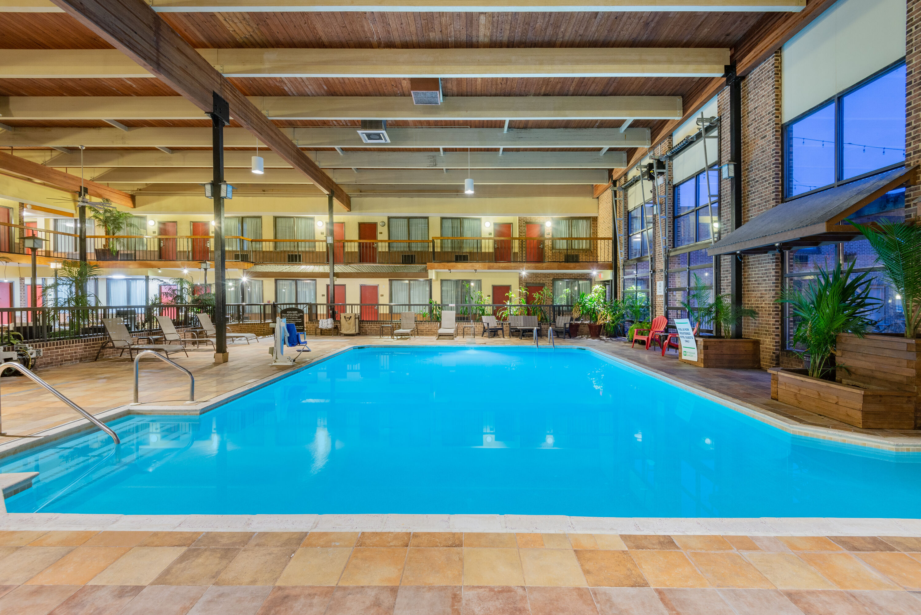 Pool at the Wyndham Garden York in York, Pennsylvania