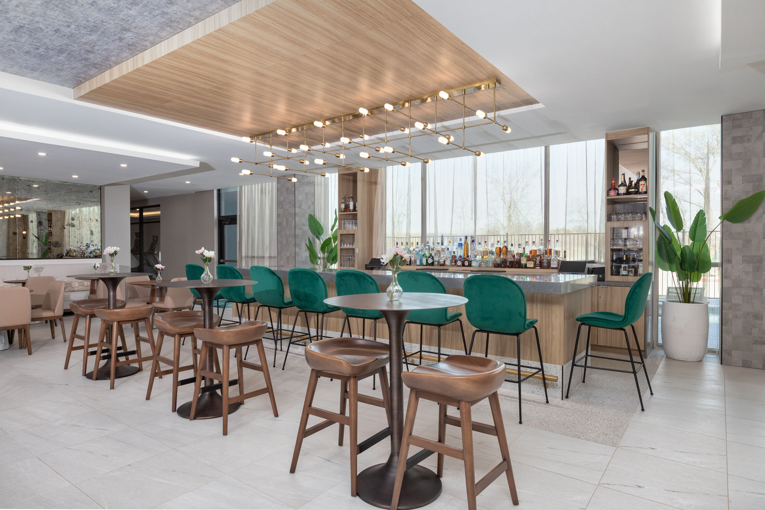 Bar at Wyndham Garden Anna in Anna, Texas