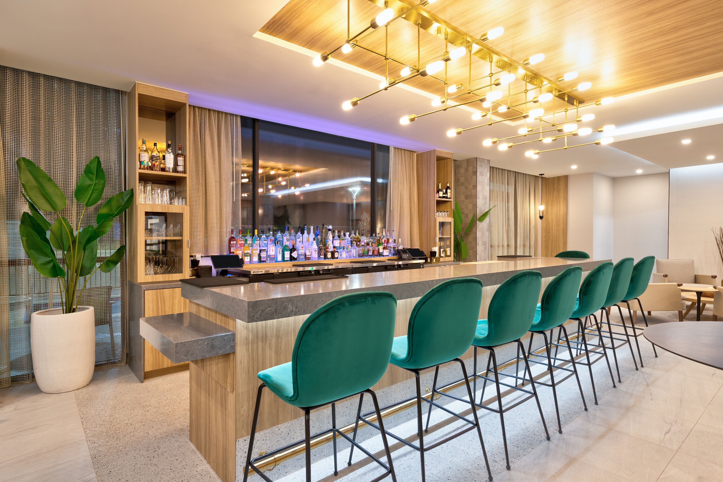 Bar at Wyndham Garden Anna in Anna, Texas