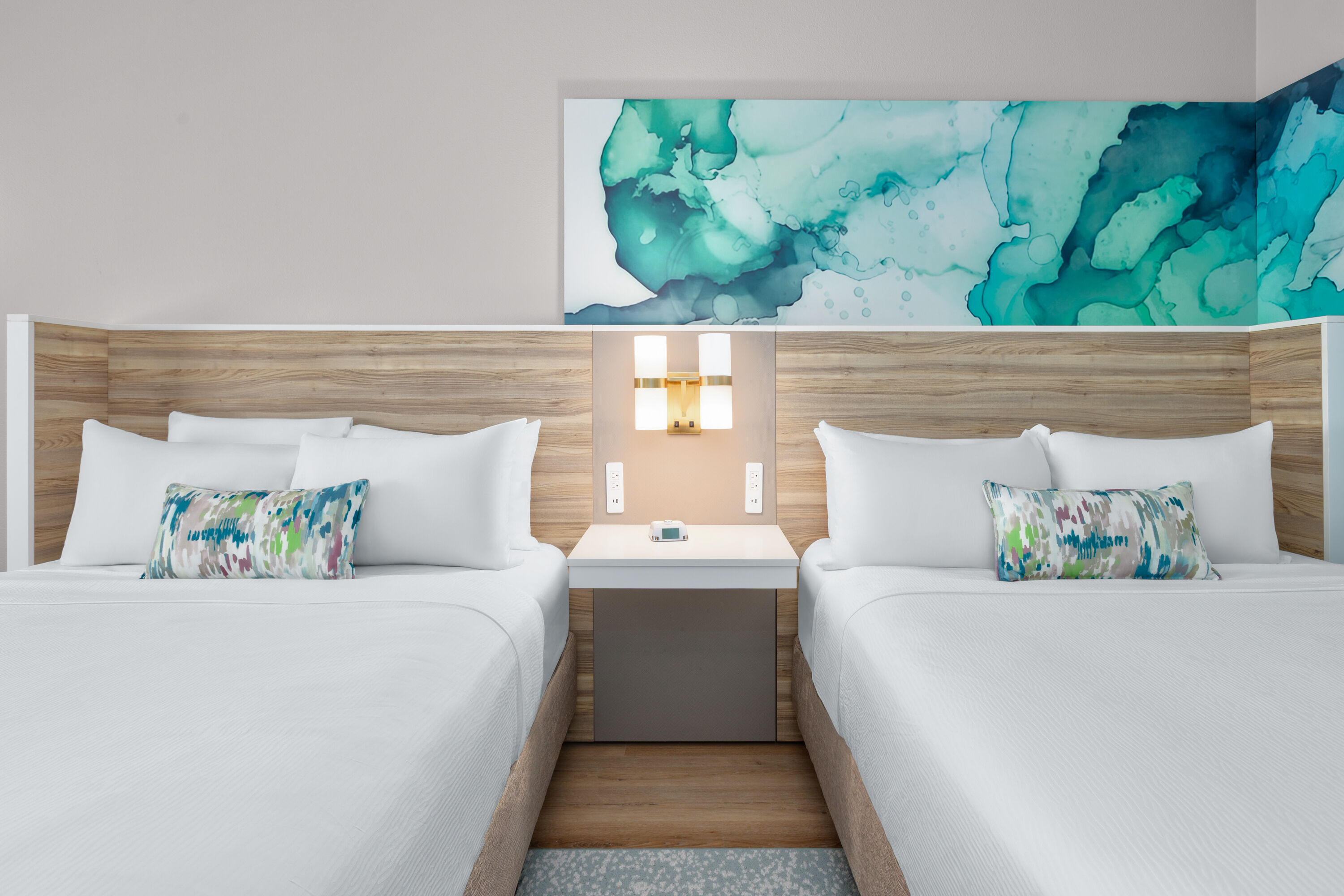 Guest room at the Wyndham Garden Anna in Anna, Texas