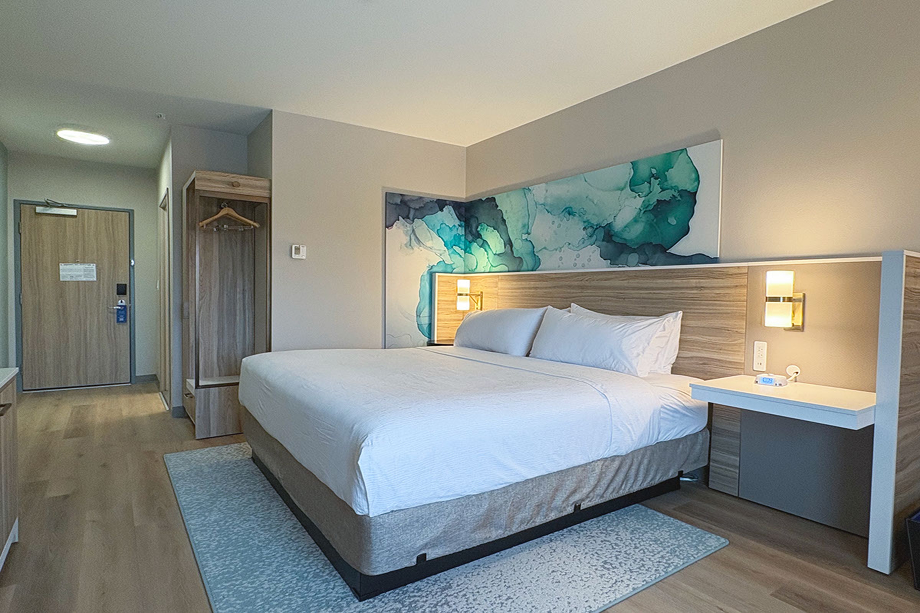 Guest room at the Wyndham Garden Anna in Anna, Texas