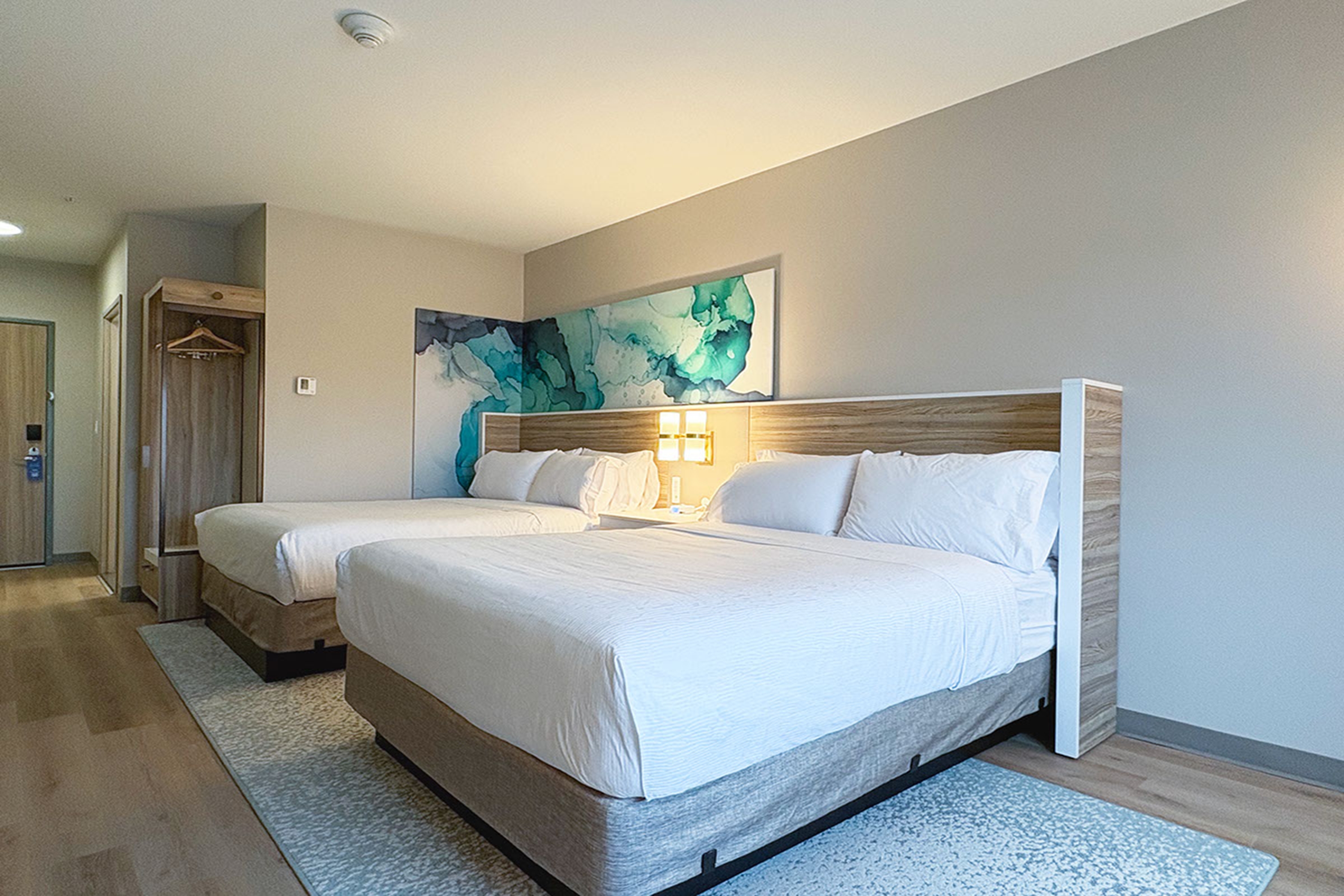 Guest room at the Wyndham Garden Anna in Anna, Texas