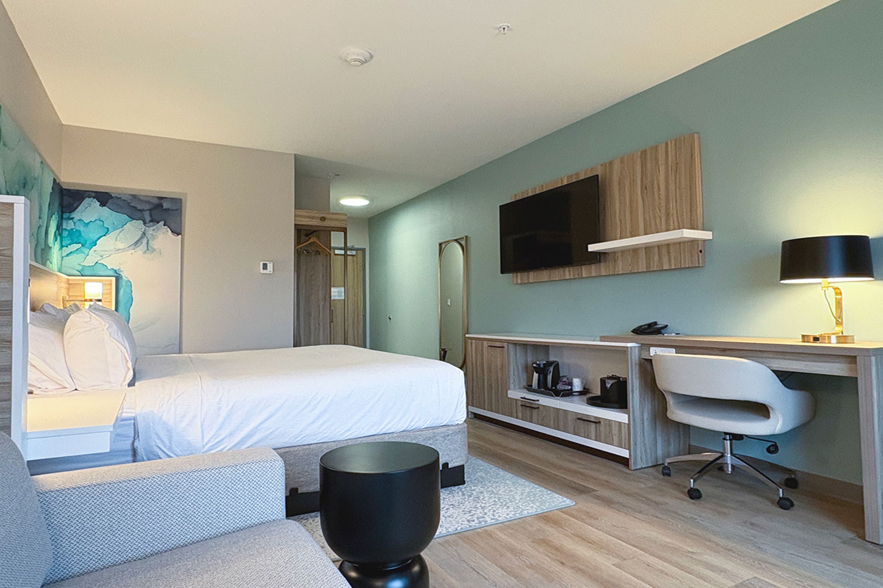 Guest room at the Wyndham Garden Anna in Anna, Texas