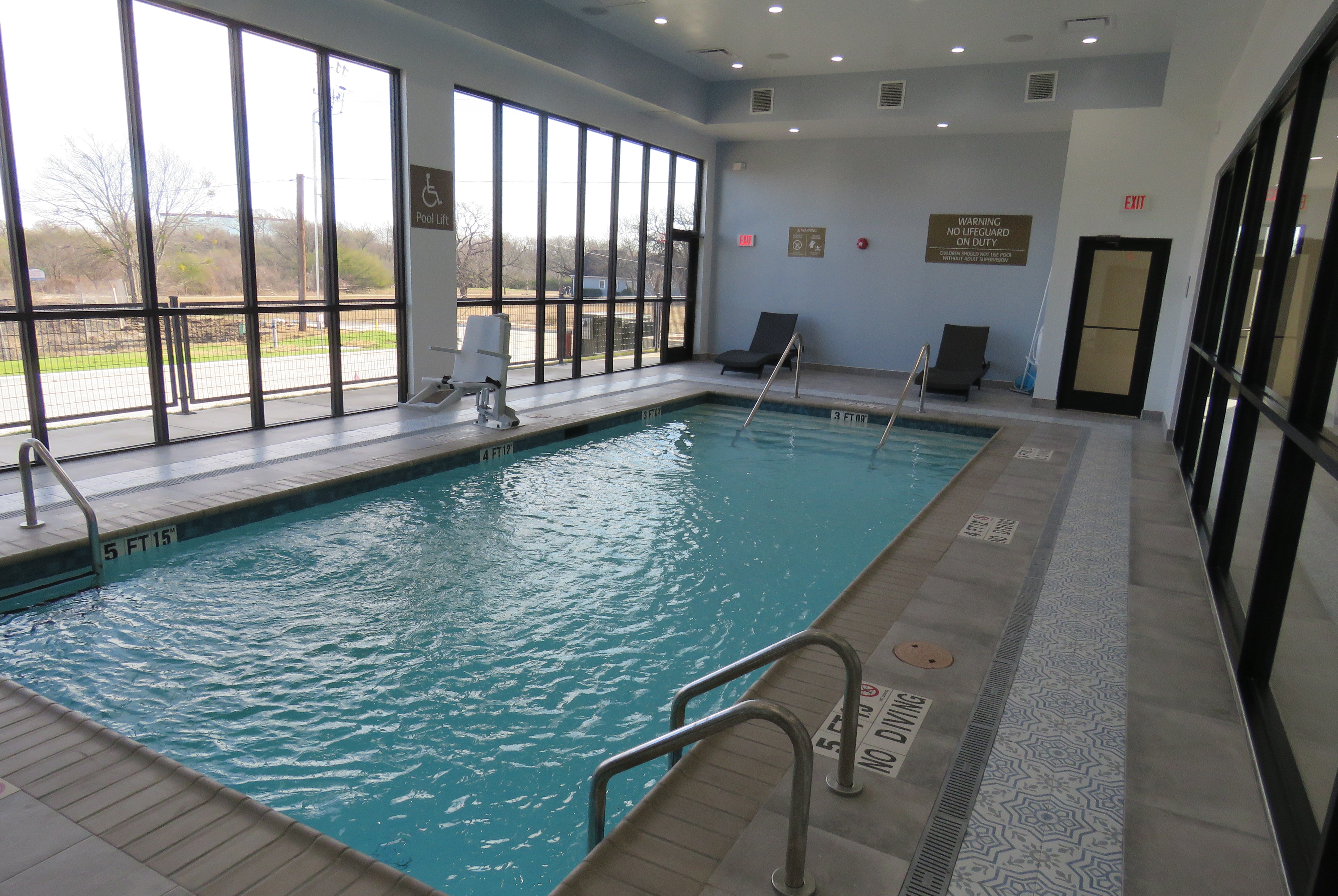 Pool at the Wyndham Garden College Station in College Station, Texas