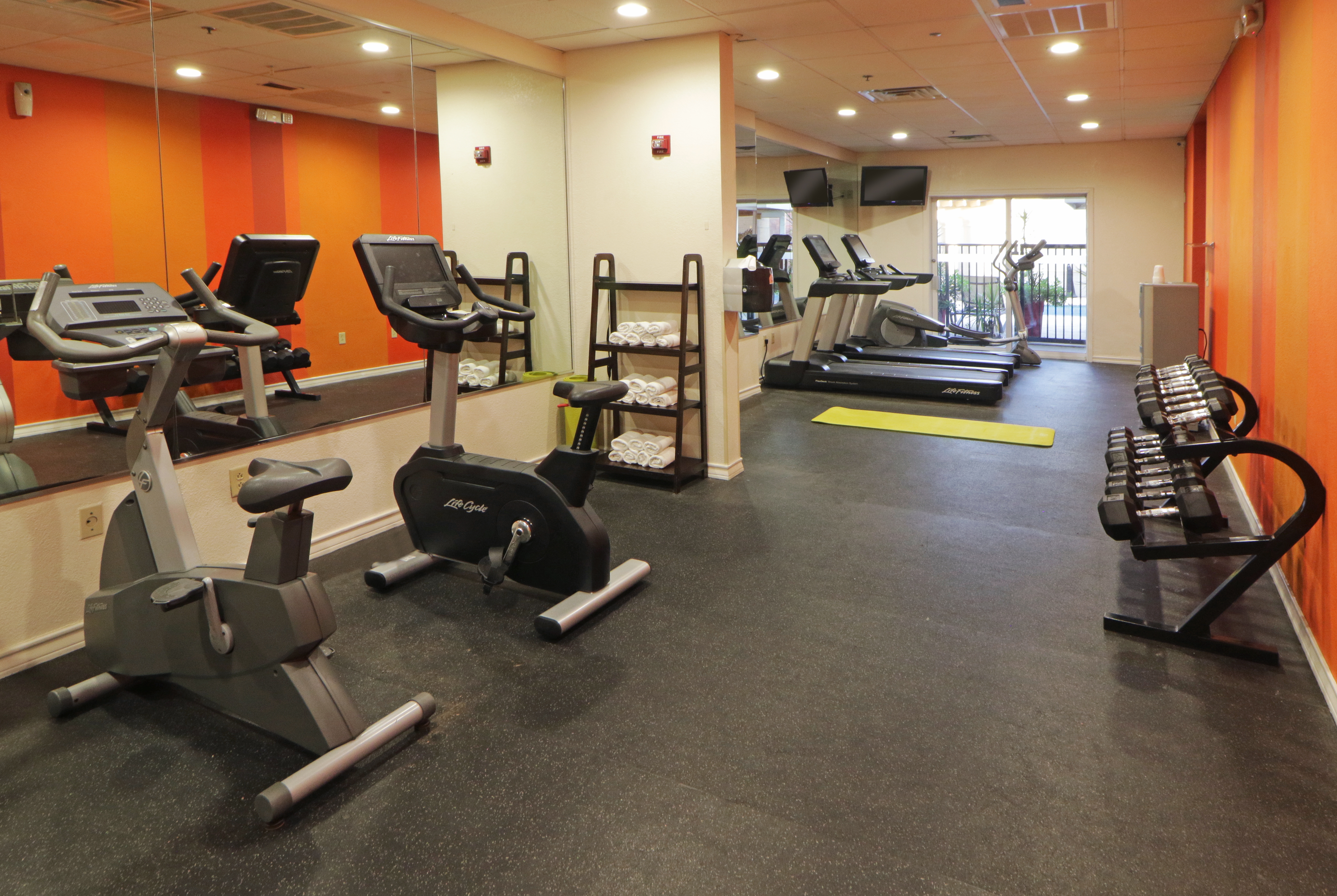 Fitness room at Wyndham Garden McAllen At La Plaza Mall in McAllen, Texas