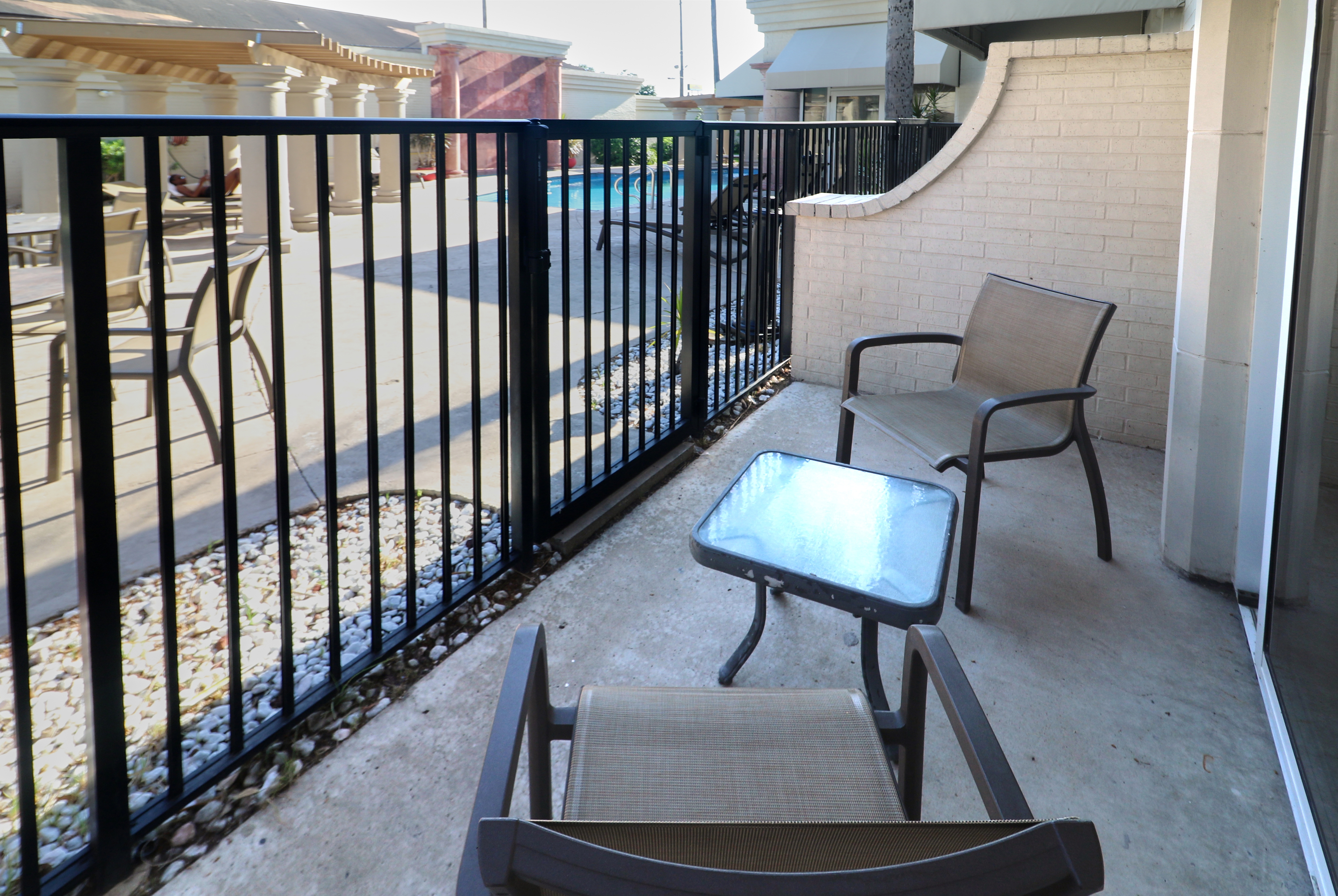 Guest room at the Wyndham Garden McAllen At La Plaza Mall in McAllen, Texas