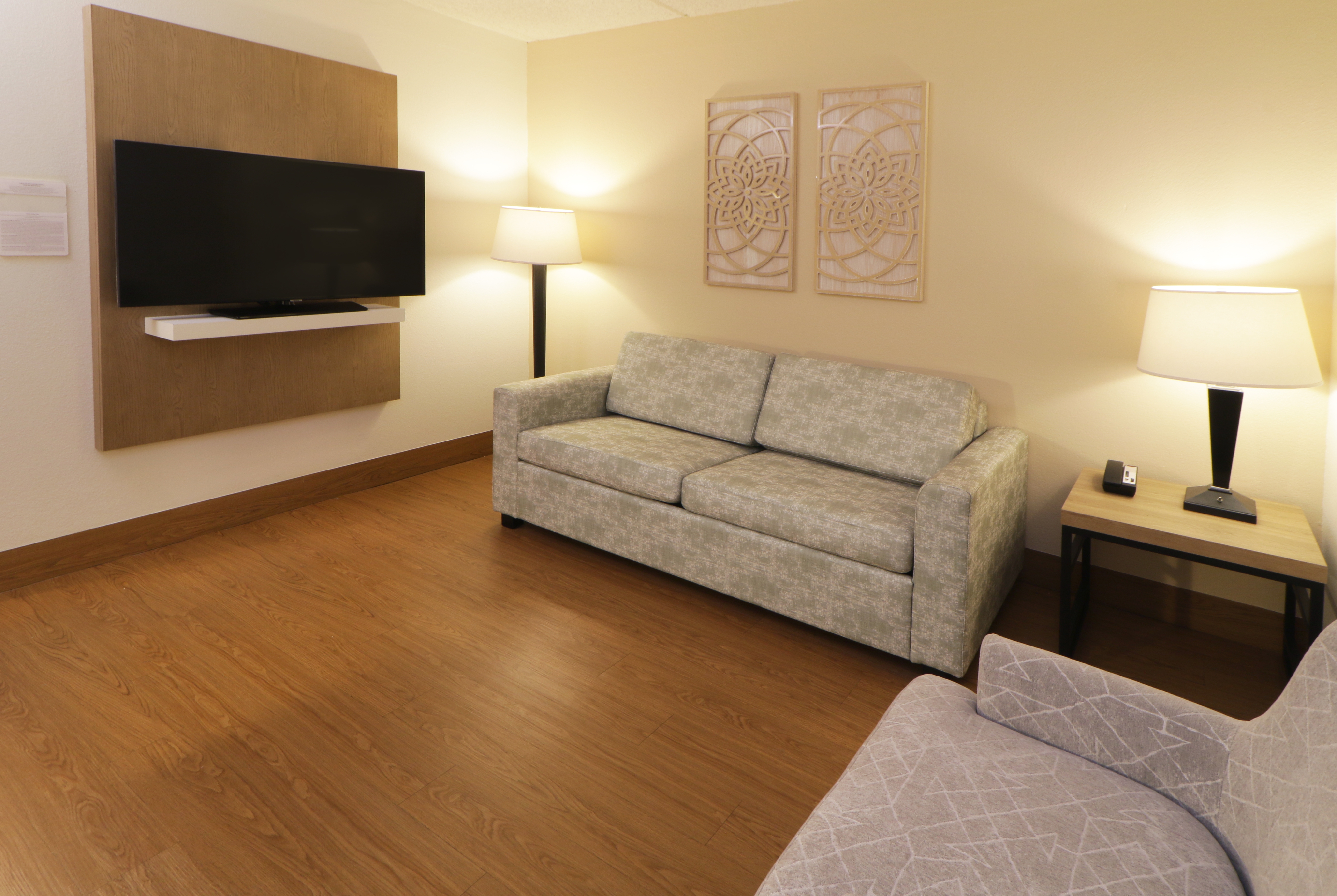 Guest room at the Wyndham Garden McAllen At La Plaza Mall in McAllen, Texas