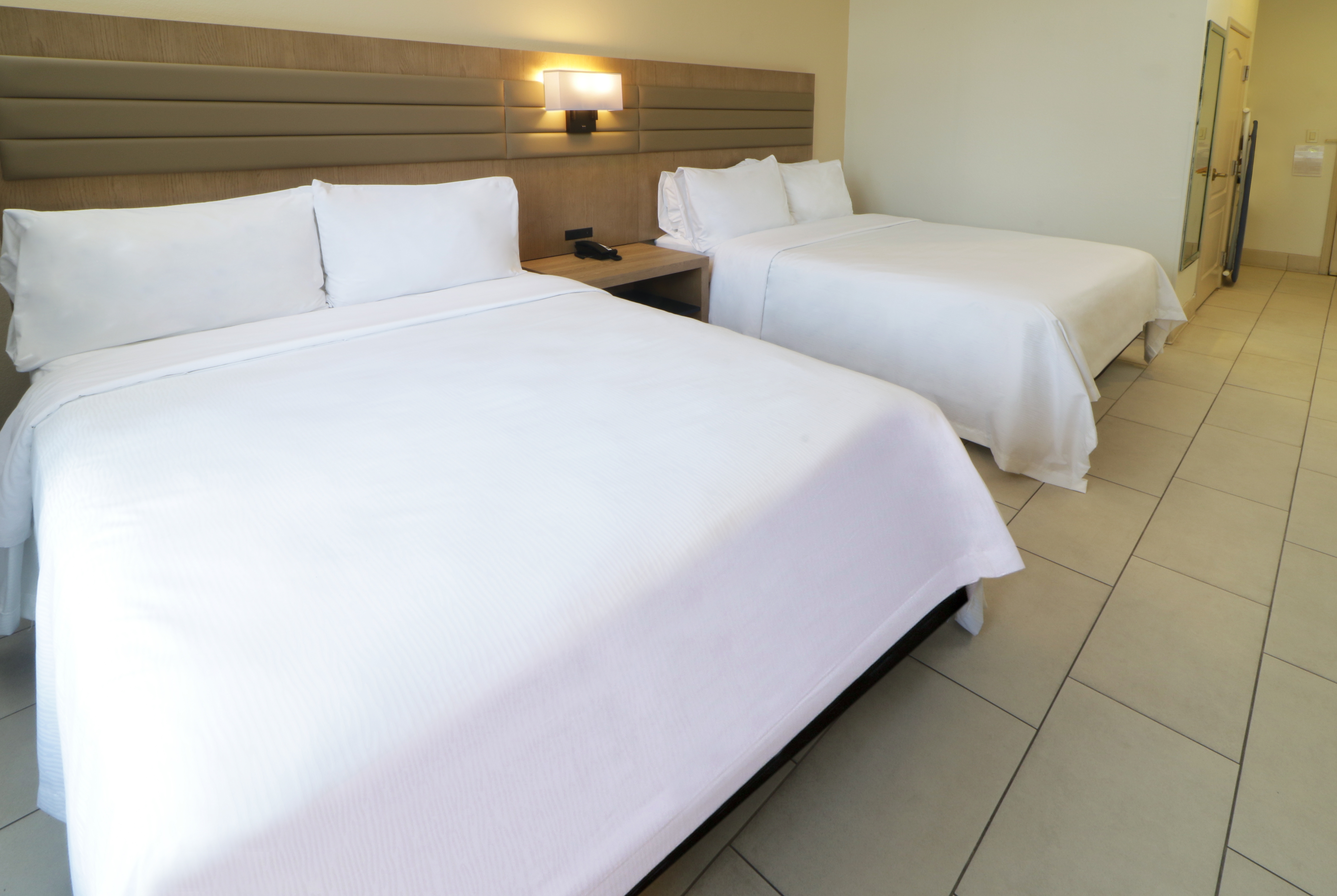 Guest room at the Wyndham Garden McAllen At La Plaza Mall in McAllen, Texas