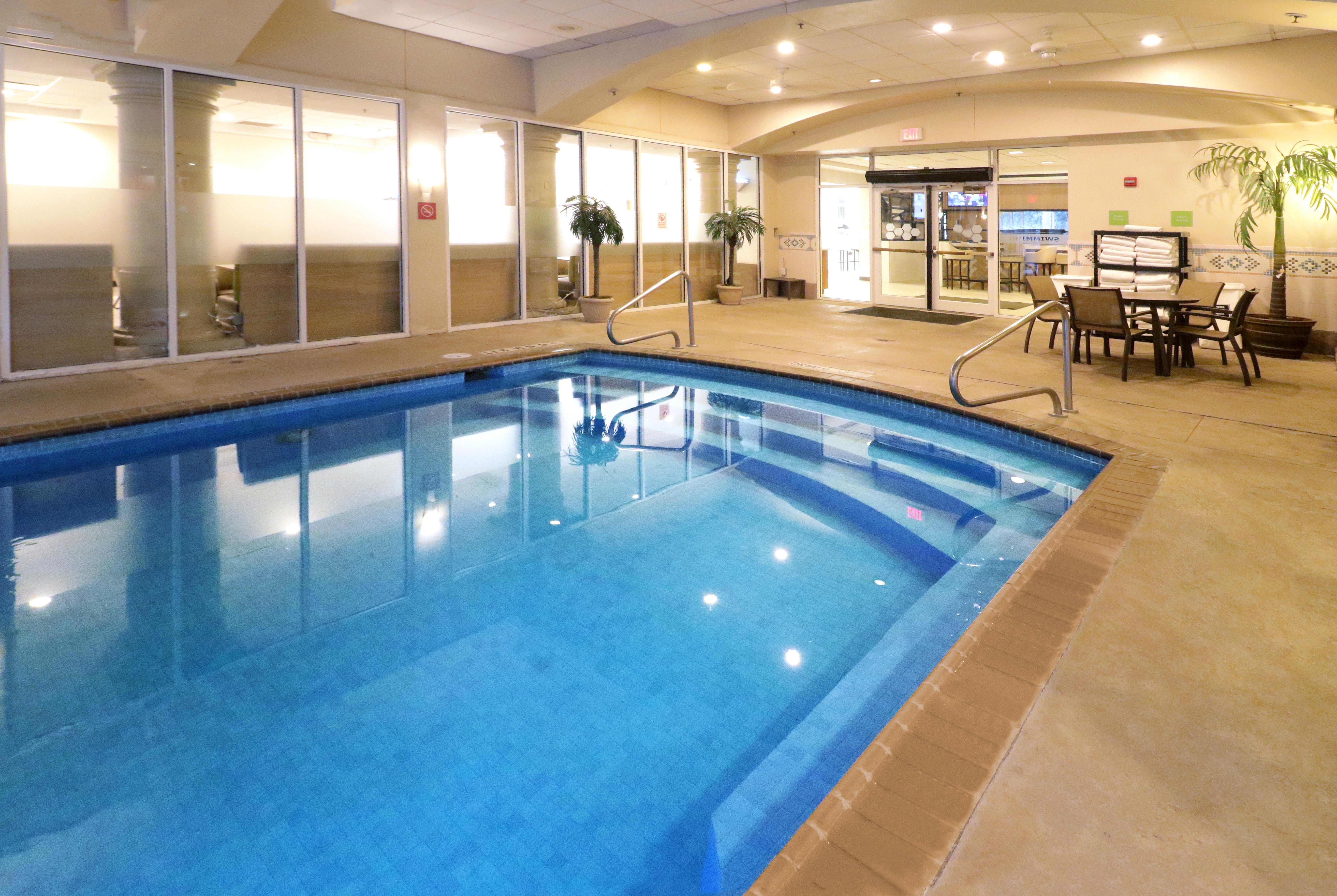 Indoor pool at the Wyndham Garden McAllen At La Plaza Mall in McAllen, Texas