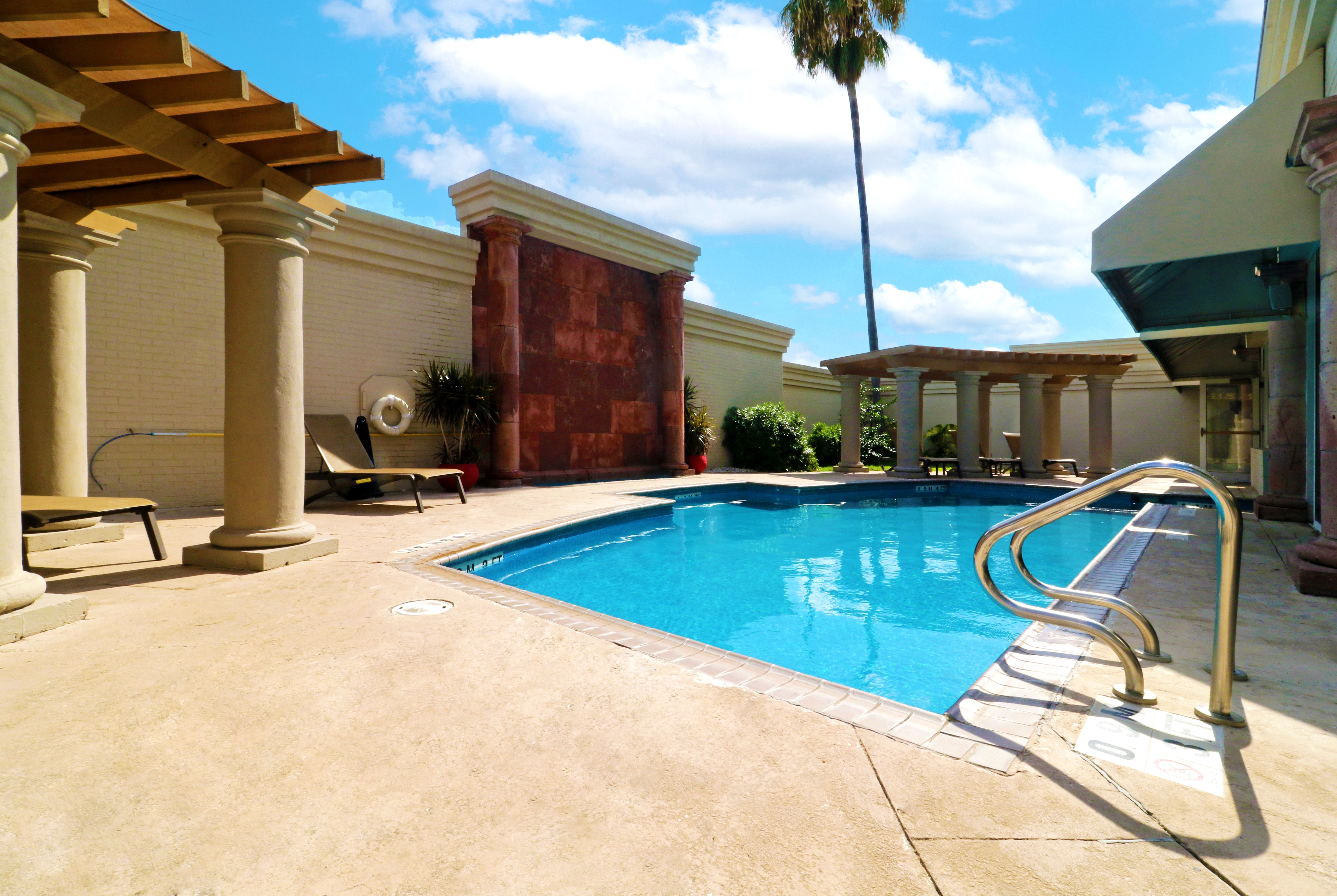 Pool daytime image at the Wyndham Garden McAllen At La Plaza Mall in McAllen, Texas