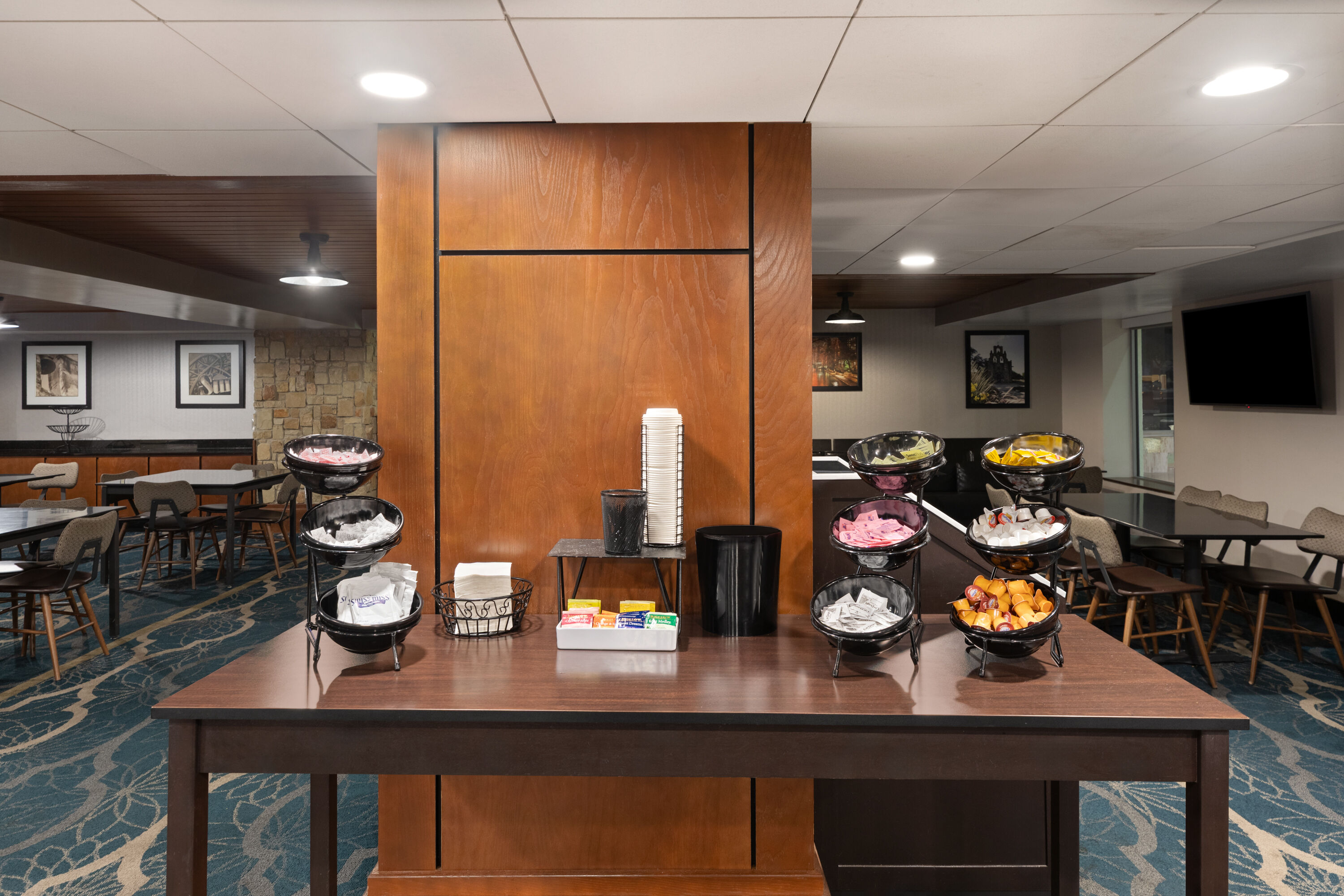 Free breakfast at Wyndham Garden San Antonio Airport in San Antonio, Texas