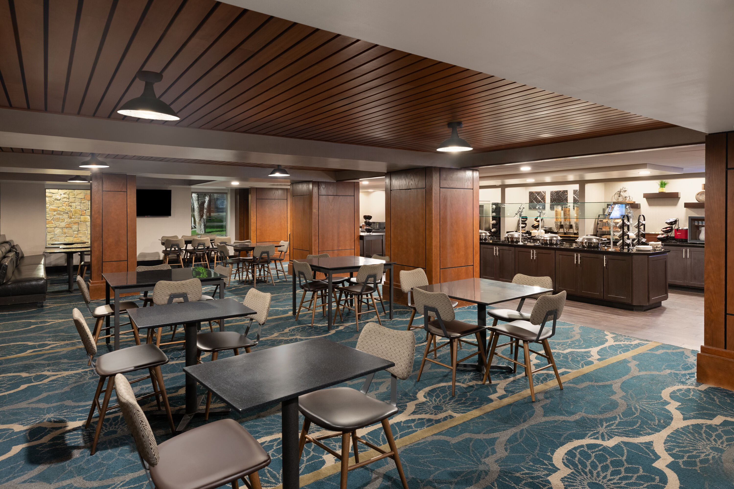 Free breakfast at Wyndham Garden San Antonio Airport in San Antonio, Texas
