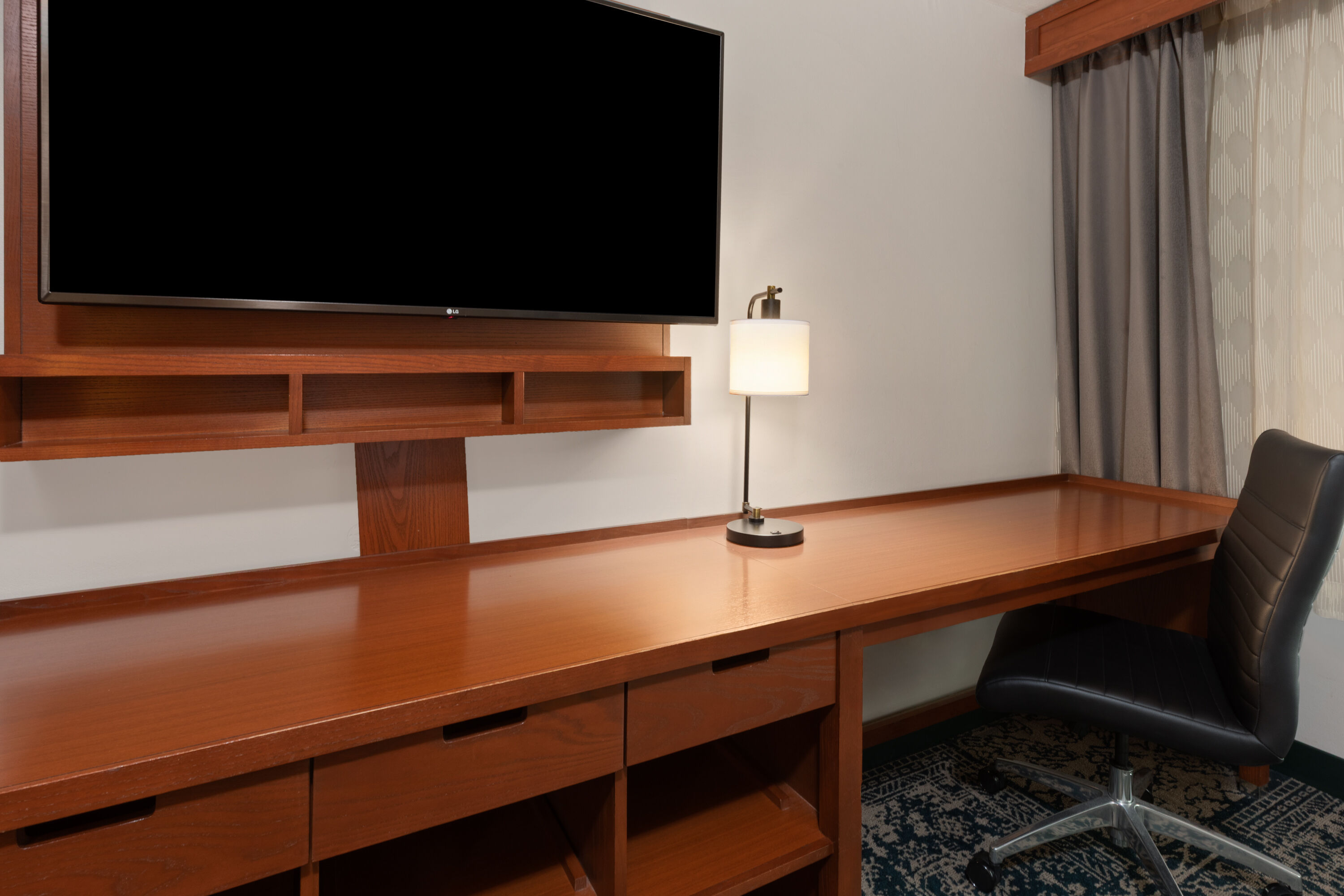 Guest room at the Wyndham Garden San Antonio Airport in San Antonio, Texas