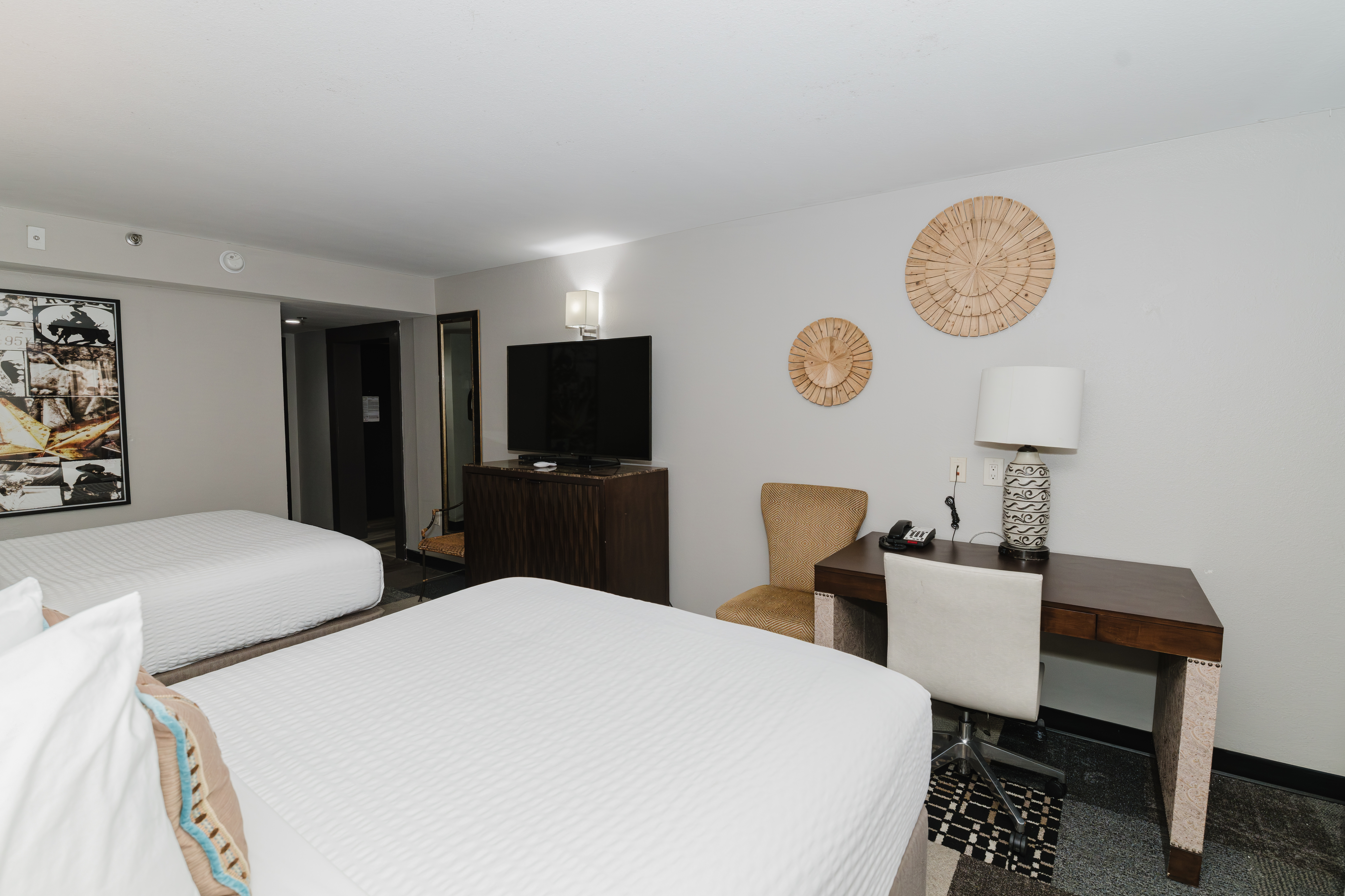Guest room at the Wyndham Garden Texarkana in Texarkana, Texas