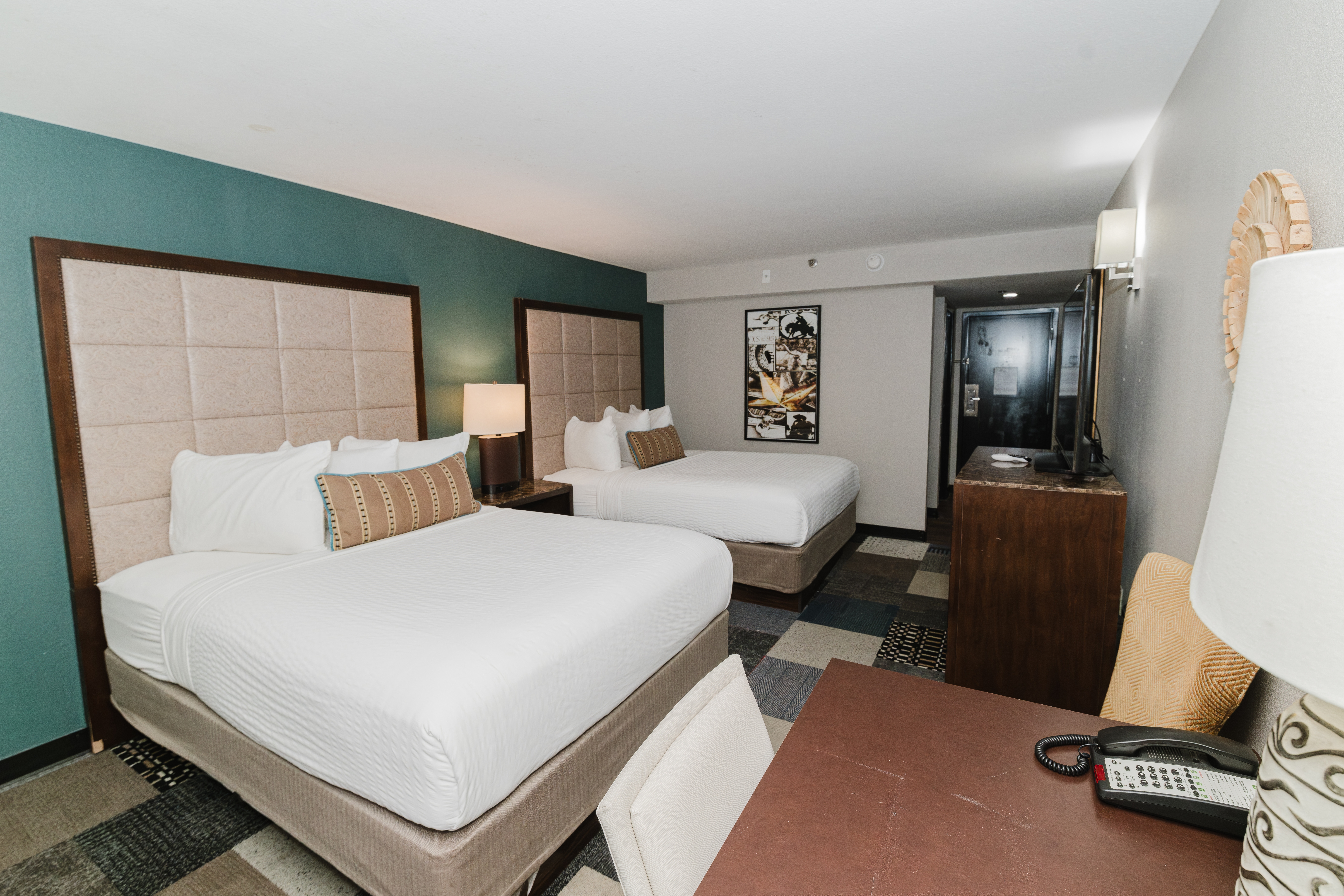 Guest room at the Wyndham Garden Texarkana in Texarkana, Texas