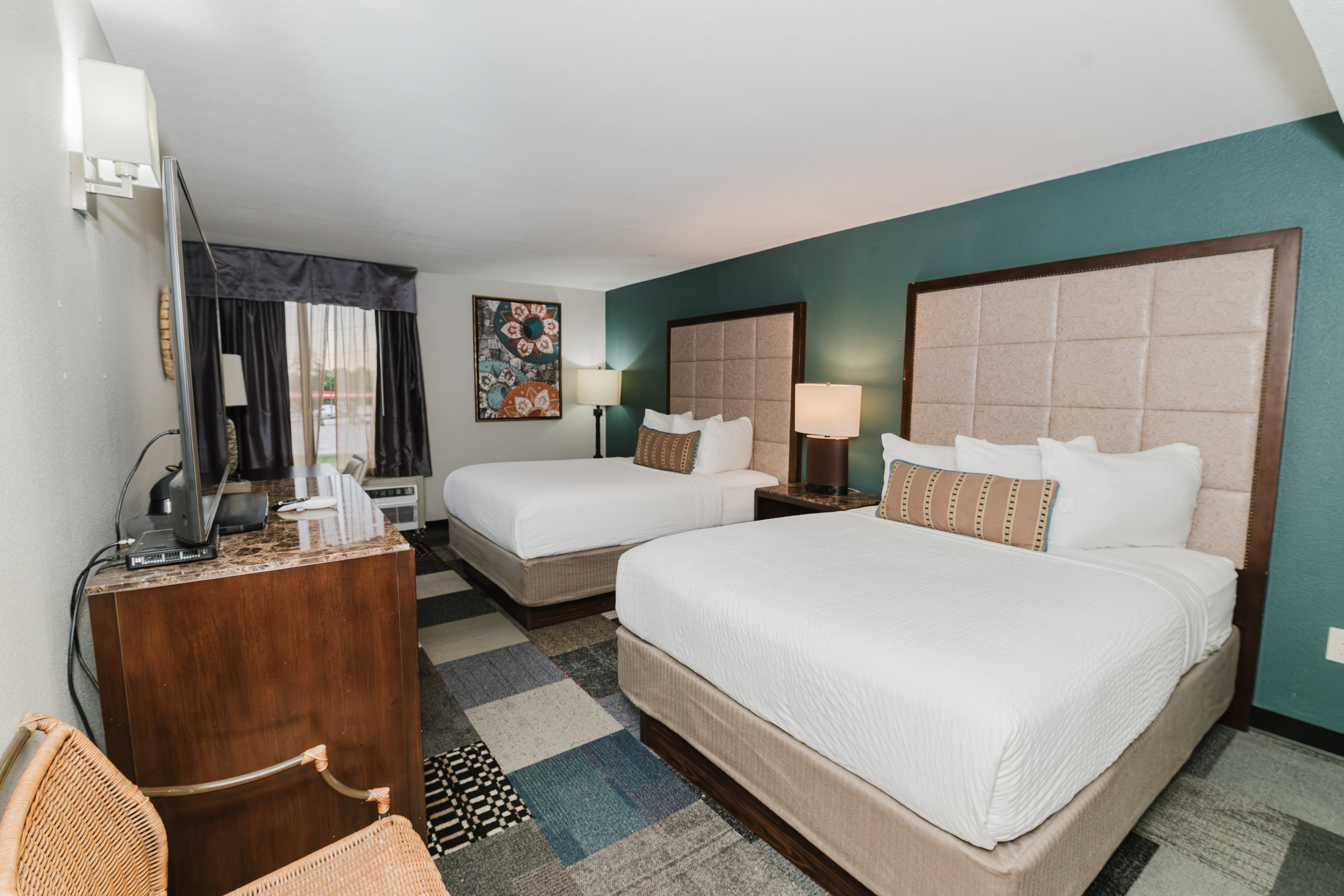 Guest room at the Wyndham Garden Texarkana in Texarkana, Texas