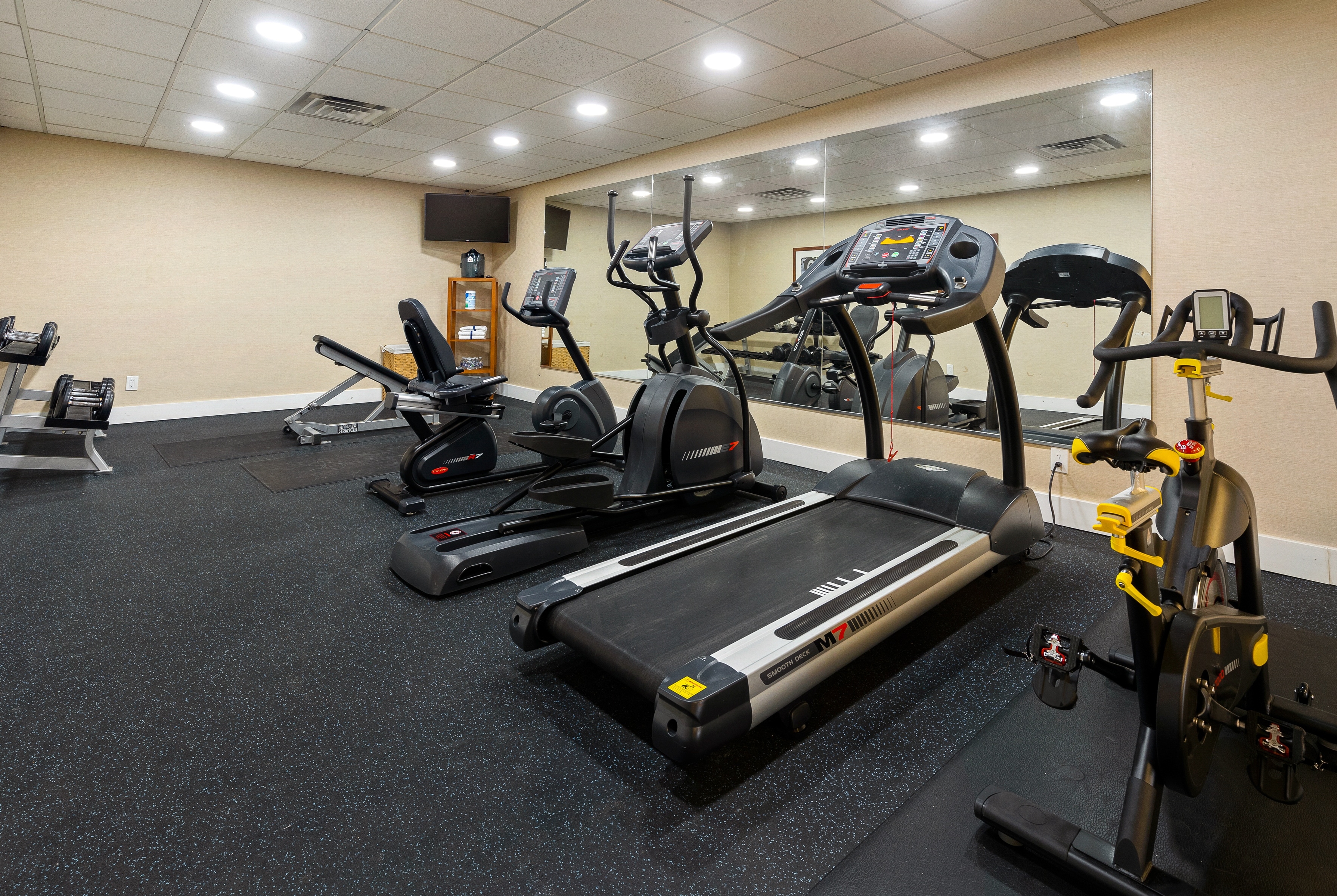 Fitness room at Wyndham Garden Manassas in Manassas, Virginia