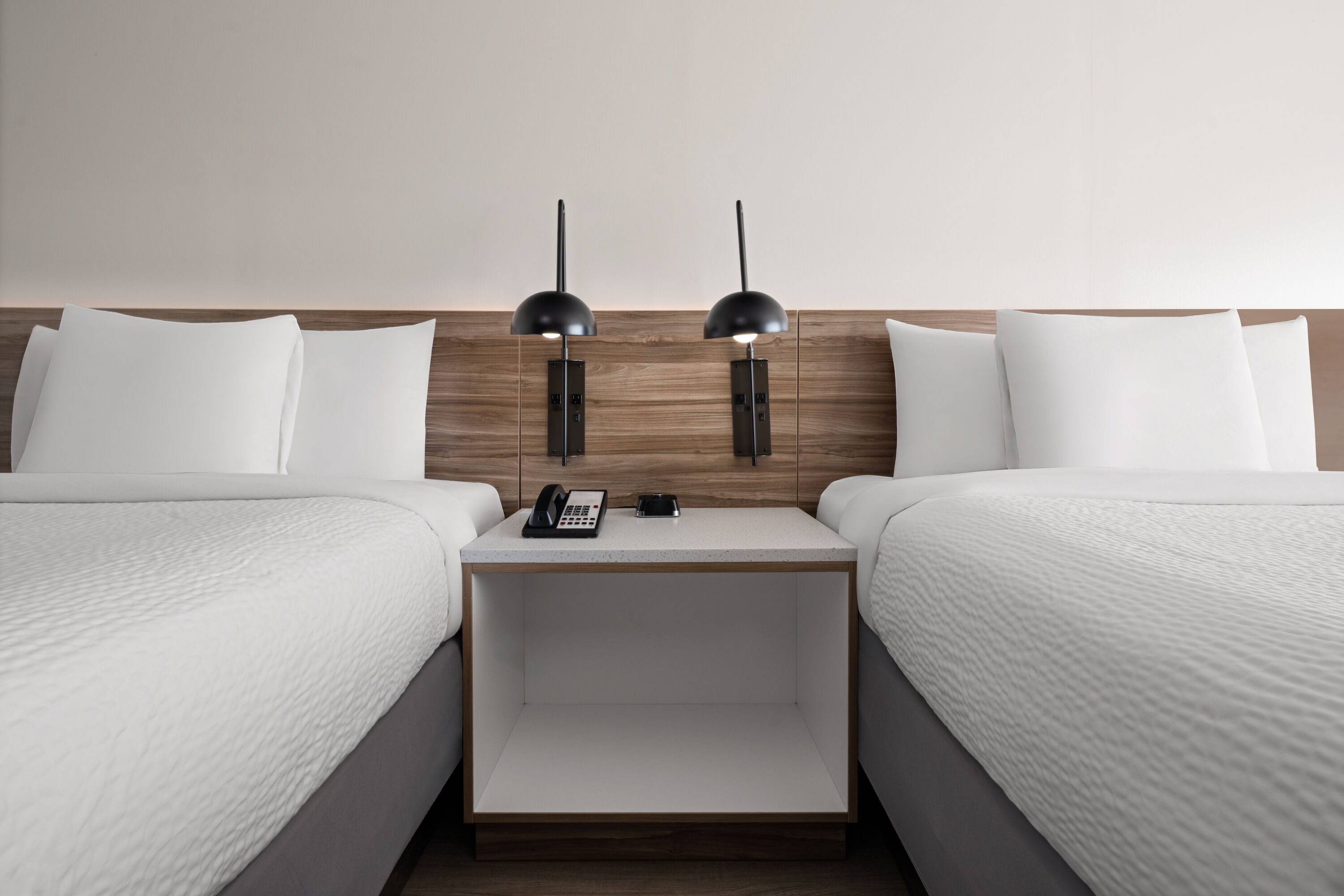 Guest room at the Wyndham Garden Manassas in Manassas, Virginia
