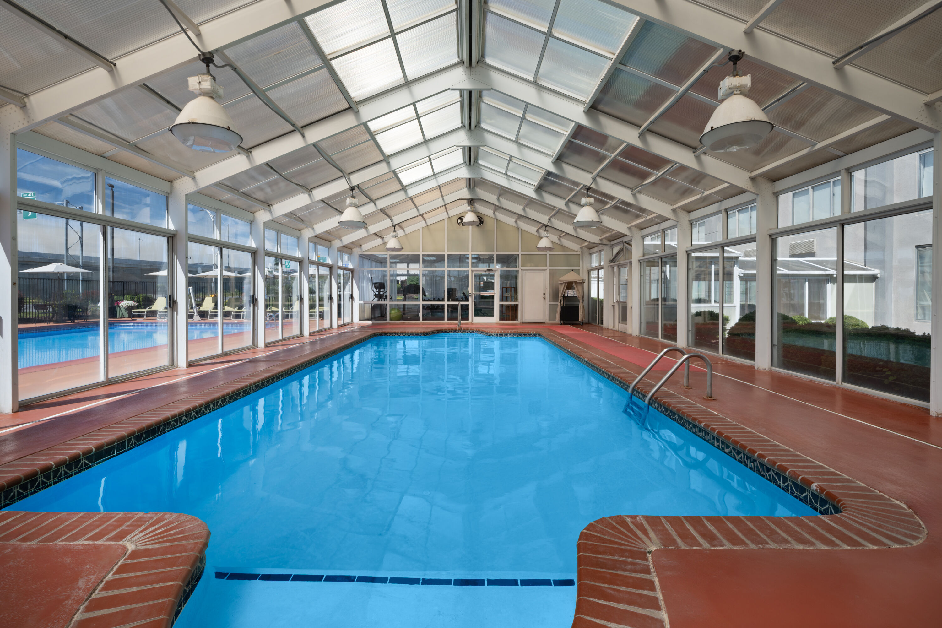 Indoor pool at the Wyndham Garden Manassas in Manassas, Virginia