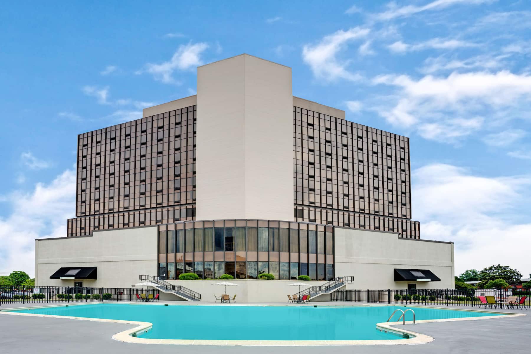 Pool at the Wyndham Garden Norfolk Downtown in Norfolk, Virginia