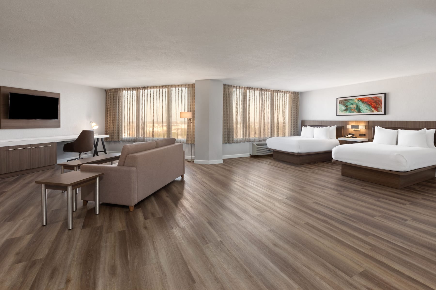 Wyndham Garden Norfolk Downtown suite in Norfolk, Virginia