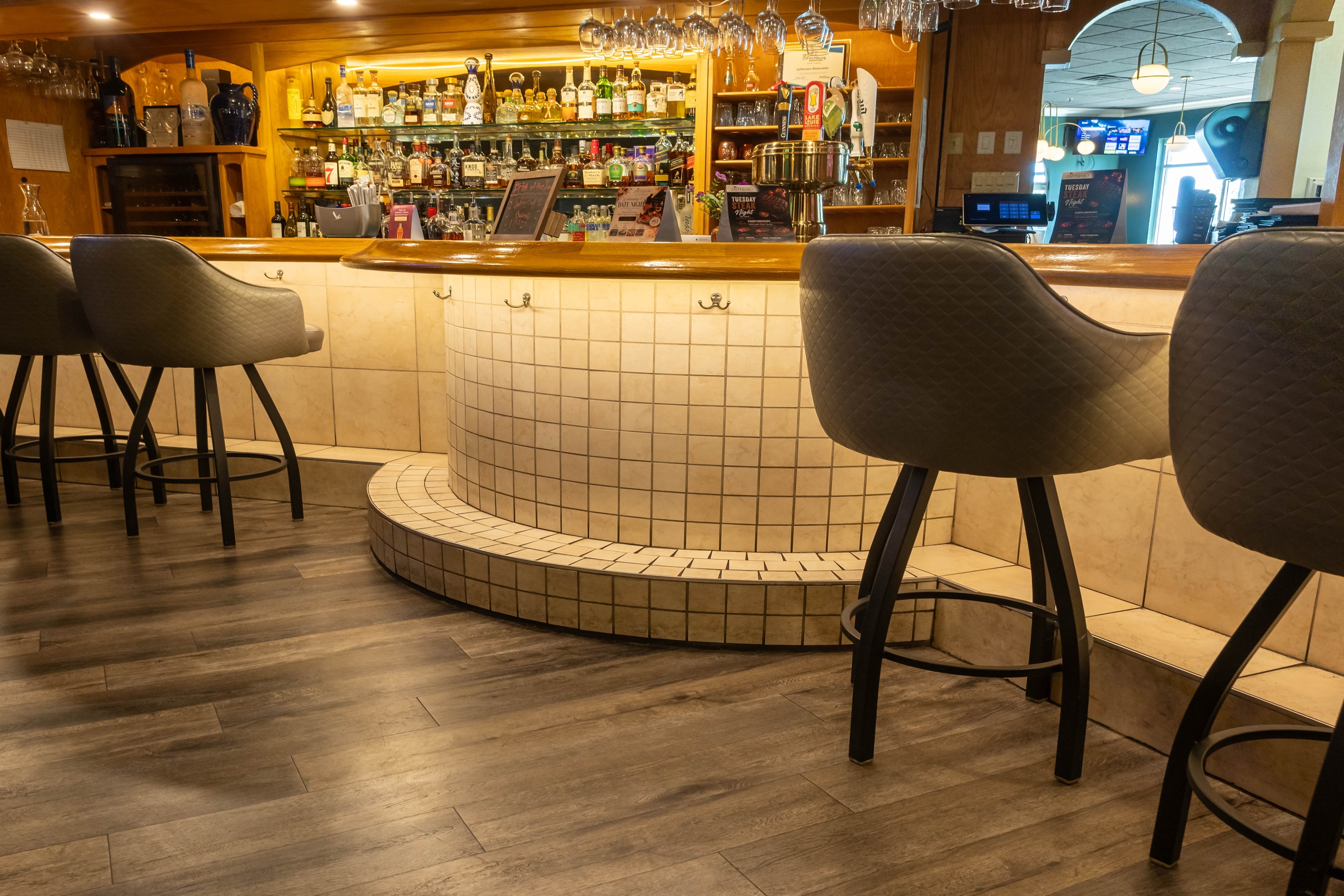 Bar at Wyndham Garden Madison Fitchburg in Fitchburg, Wisconsin