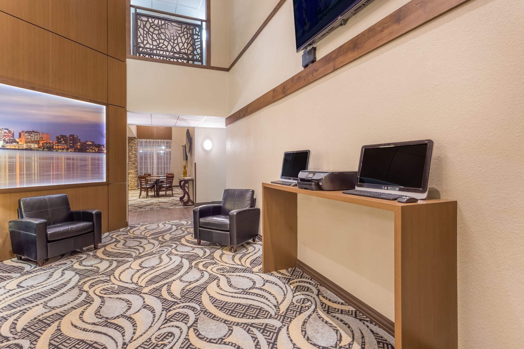 Wyndham Garden Madison Fitchburg business center in Fitchburg, Wisconsin