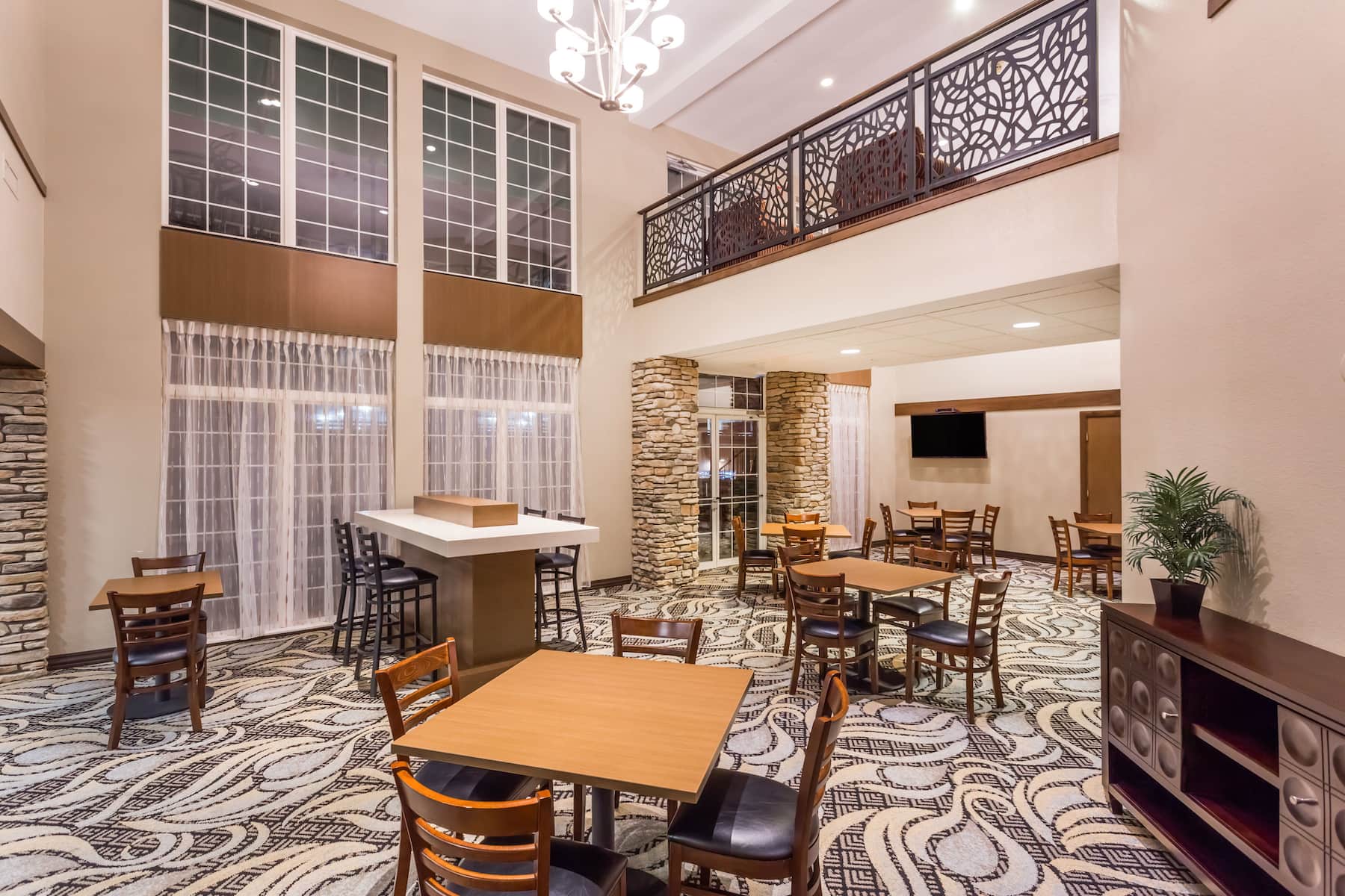 Free breakfast at Wyndham Garden Madison Fitchburg in Fitchburg, Wisconsin
