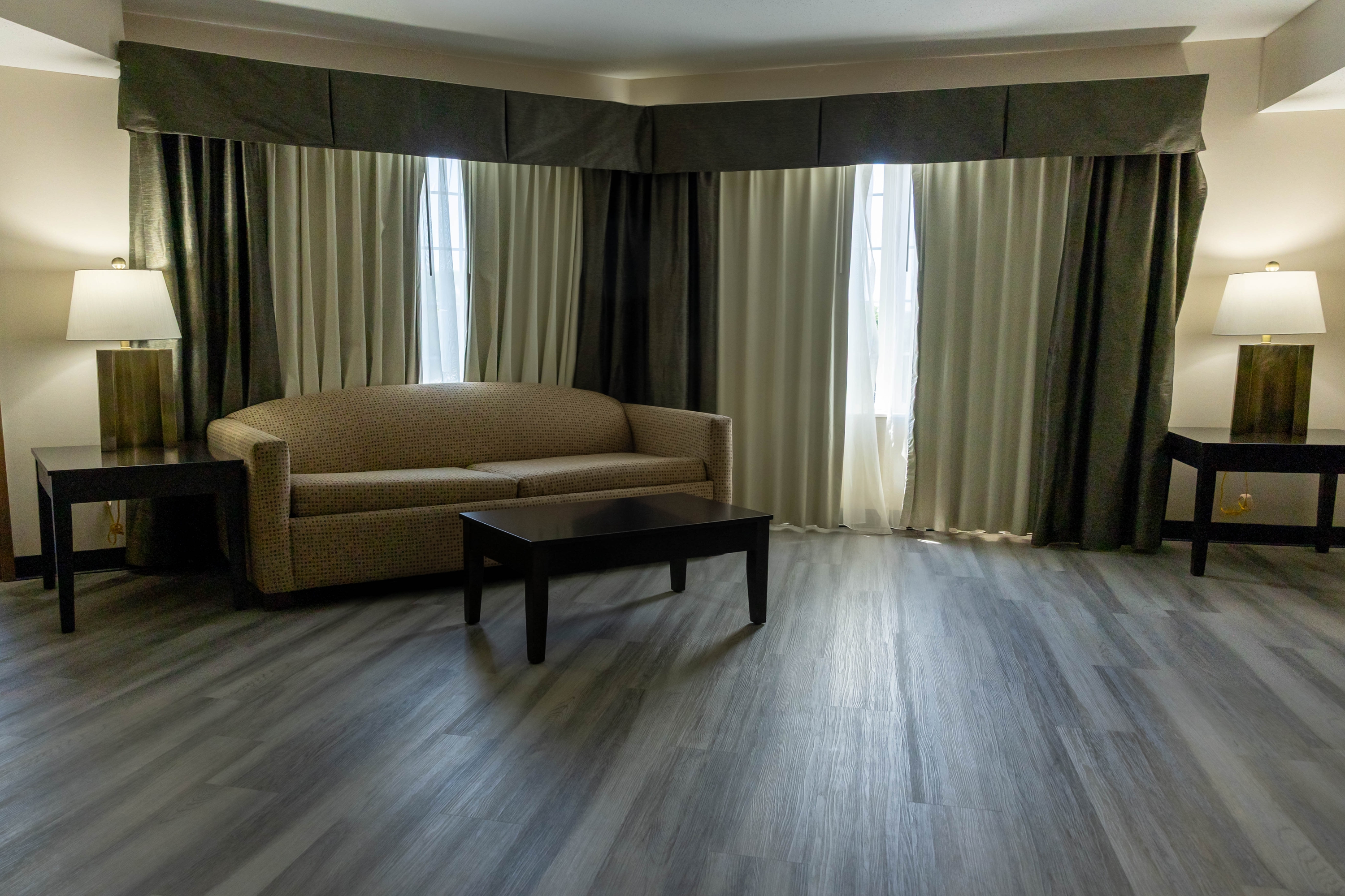 Guest room at the Wyndham Garden Madison Fitchburg in Fitchburg, Wisconsin