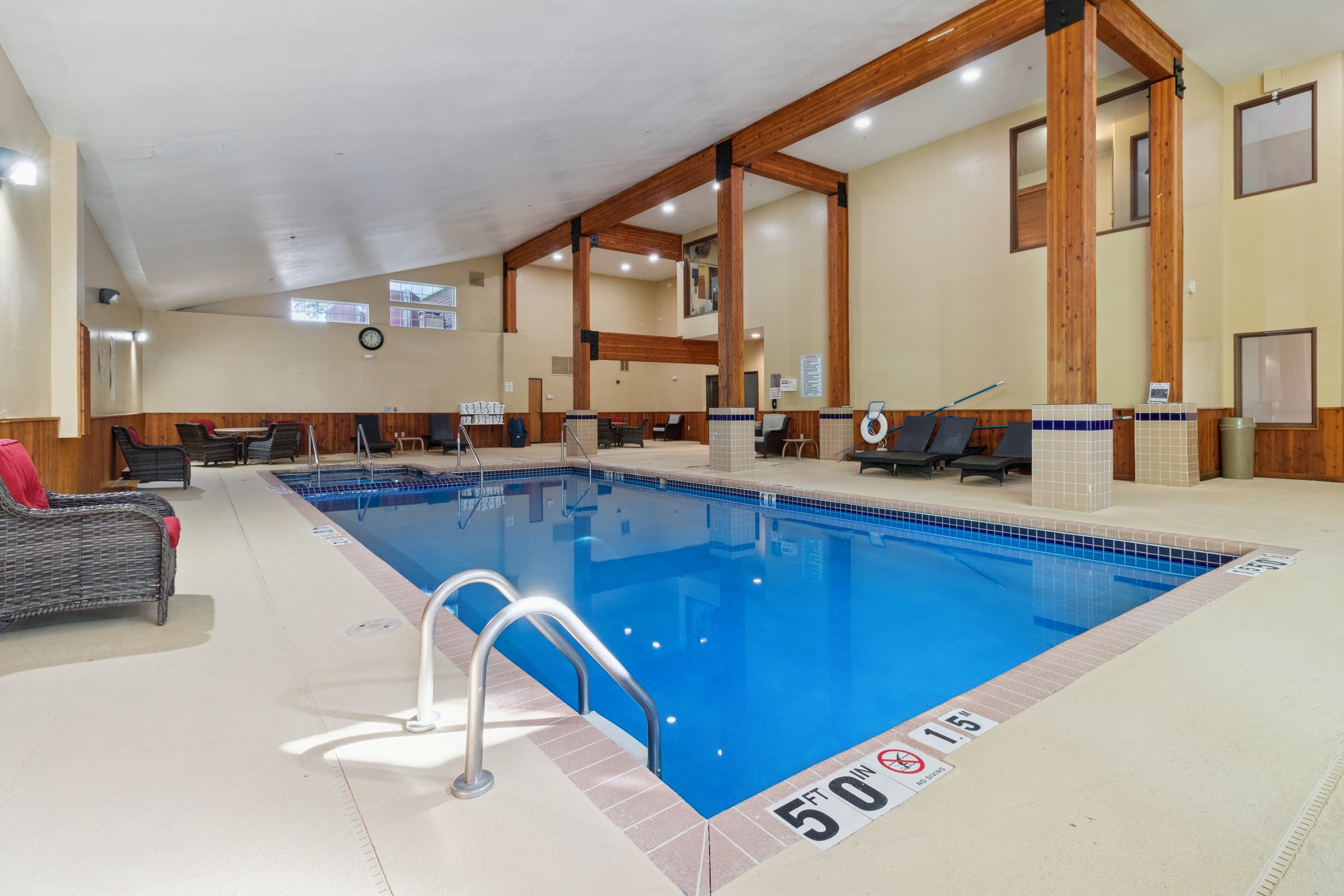 Pool at the Wyndham Garden Madison Fitchburg in Fitchburg, Wisconsin