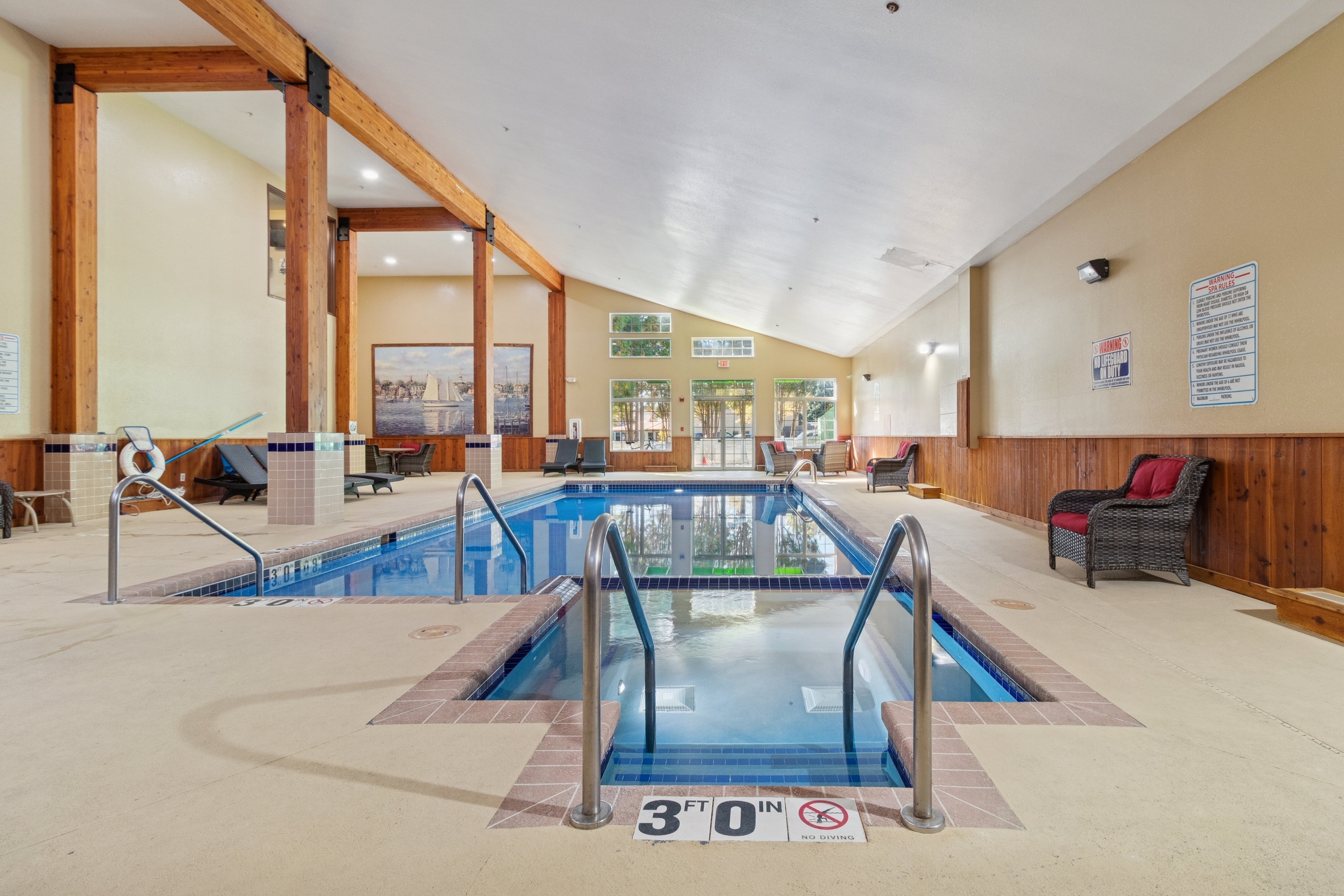 Pool at the Wyndham Garden Madison Fitchburg in Fitchburg, Wisconsin