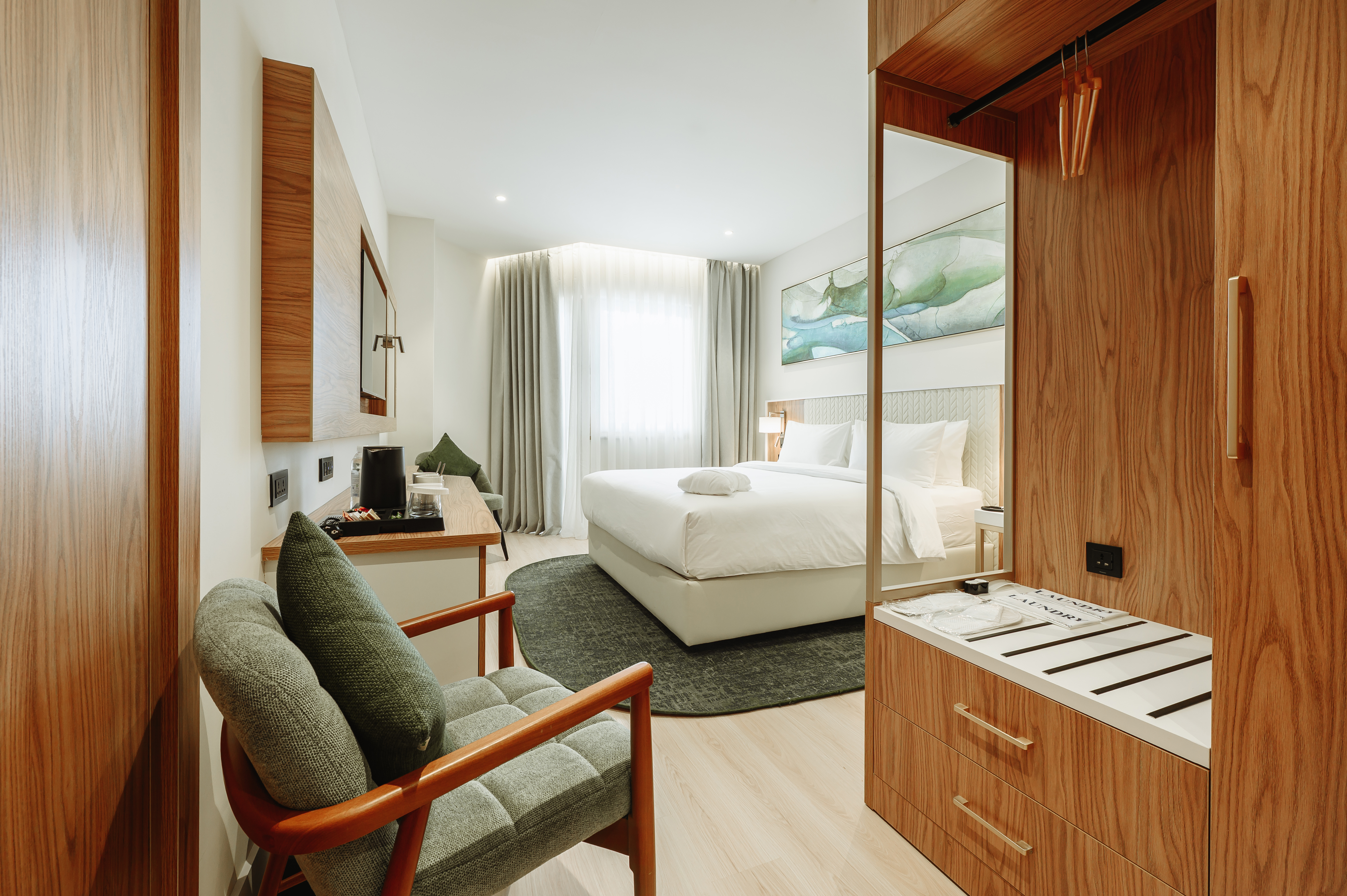 Guest room at the Wyndham Garden Chorvoq Darvozasi in Tashkent, Other than US/Canada