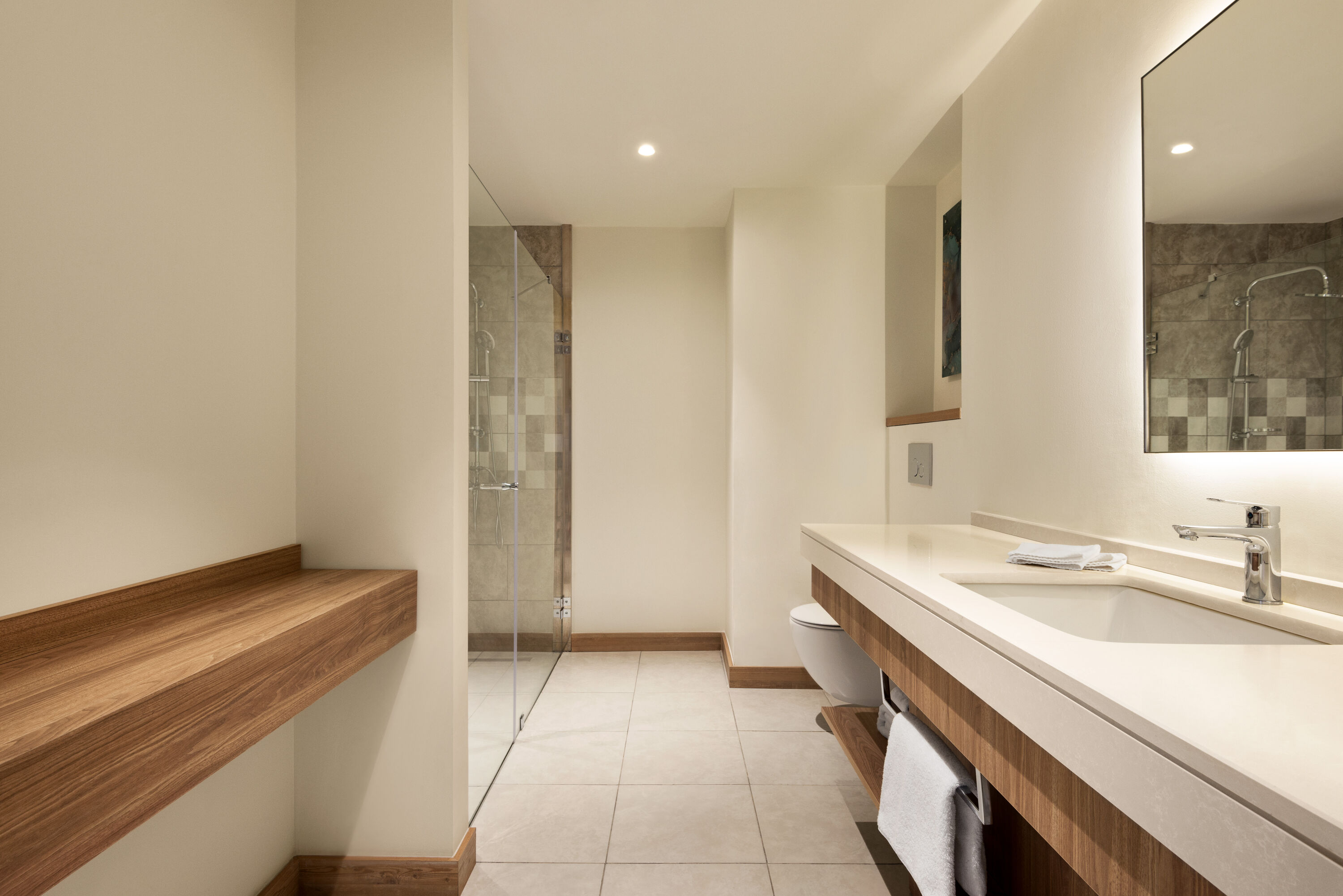 Guest room bath at the Wyndham Garden Zomin in Zomin, Other than US/Canada