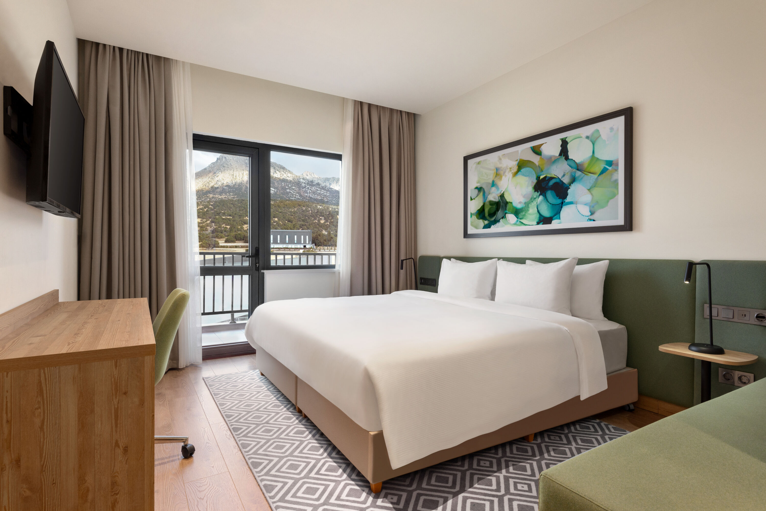 Guest room at the Wyndham Garden Zomin in Zomin, Other than US/Canada