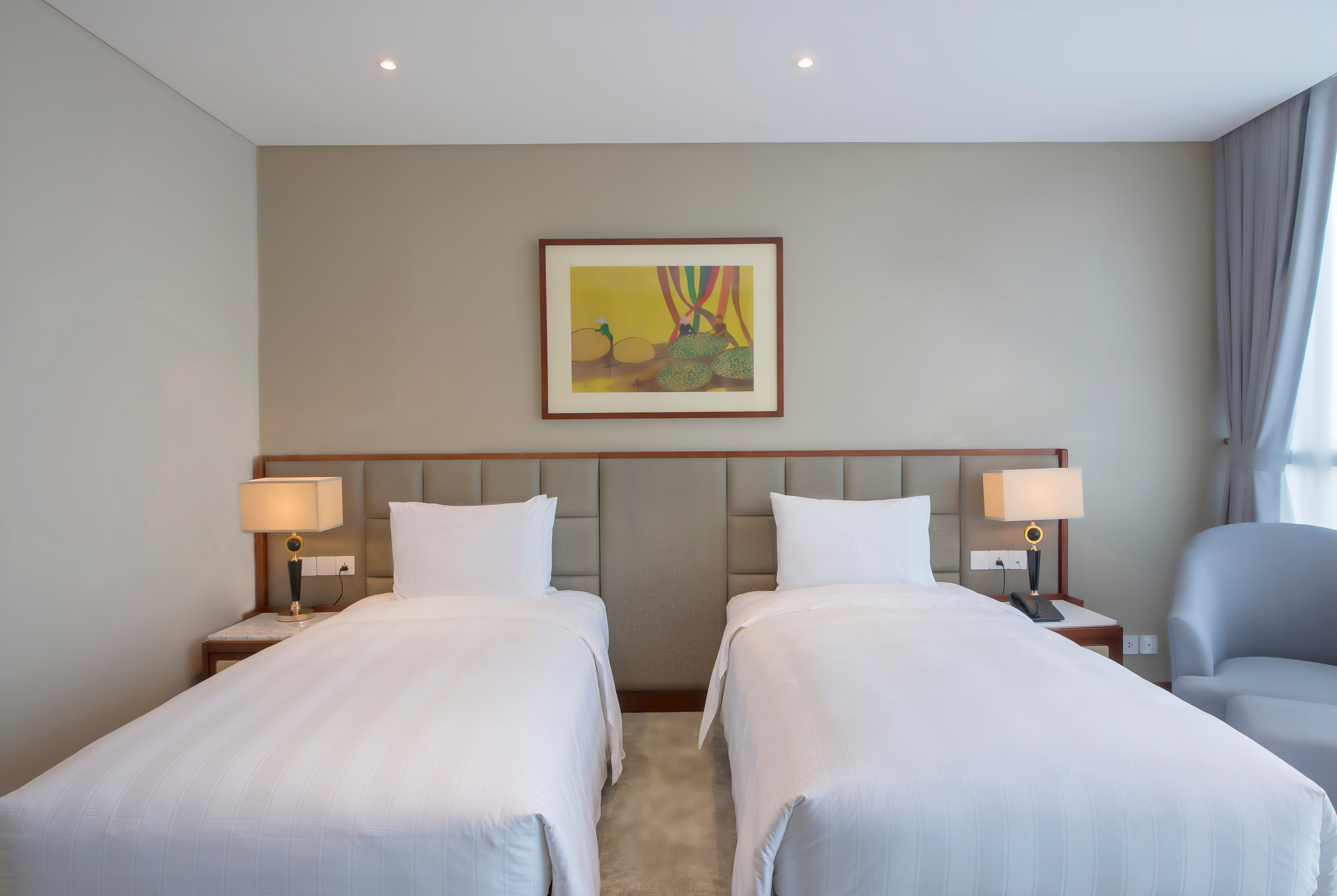 Guest room at the Wyndham Garden Hanoi in Hanoi, Other than US/Canada